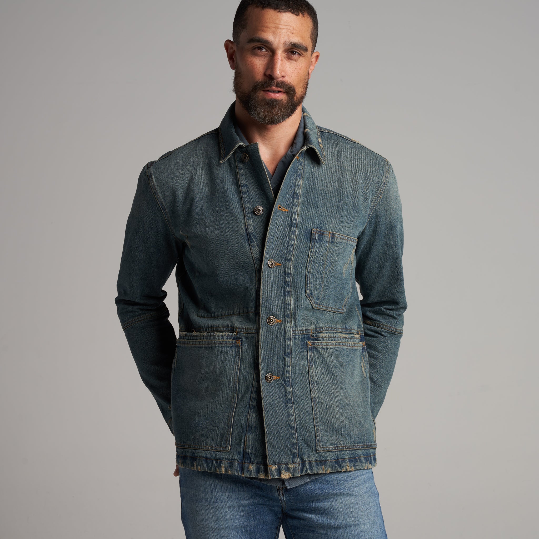 1955 Duncan Denim Chore Jacket