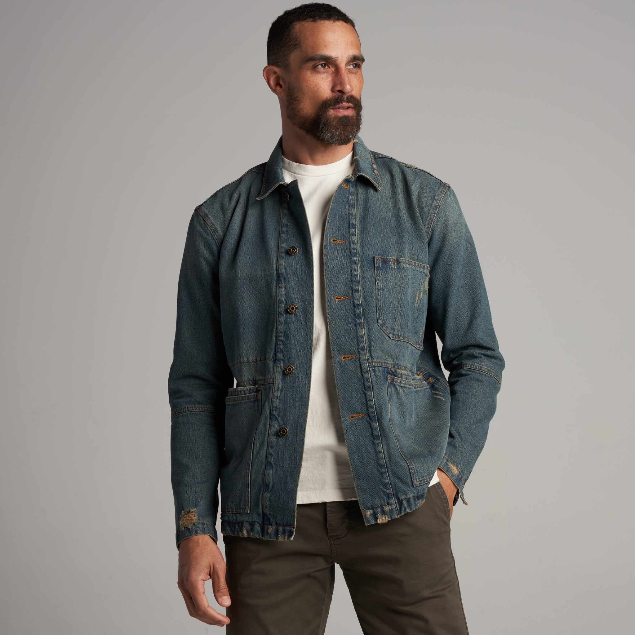 1955 Duncan Denim Chore Jacket