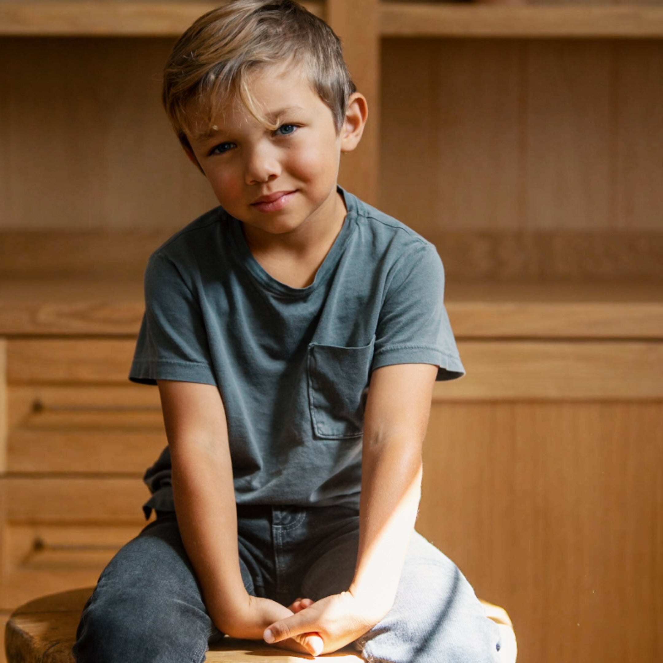 Kids Asher Pocket Tee