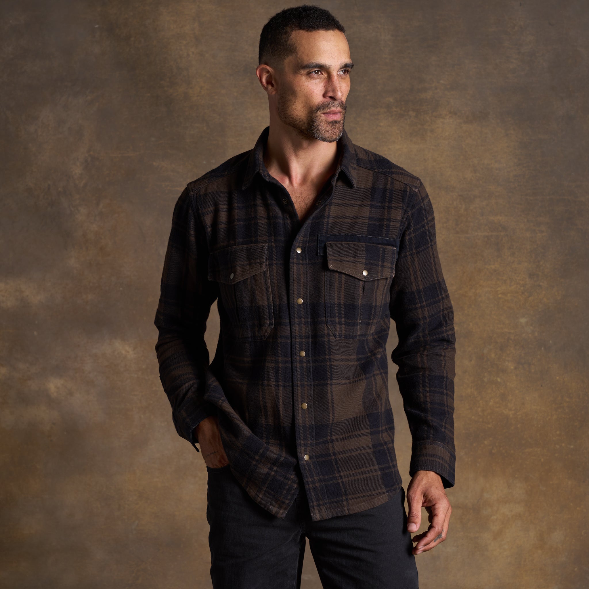 Axel Flannel Shirt Jacket