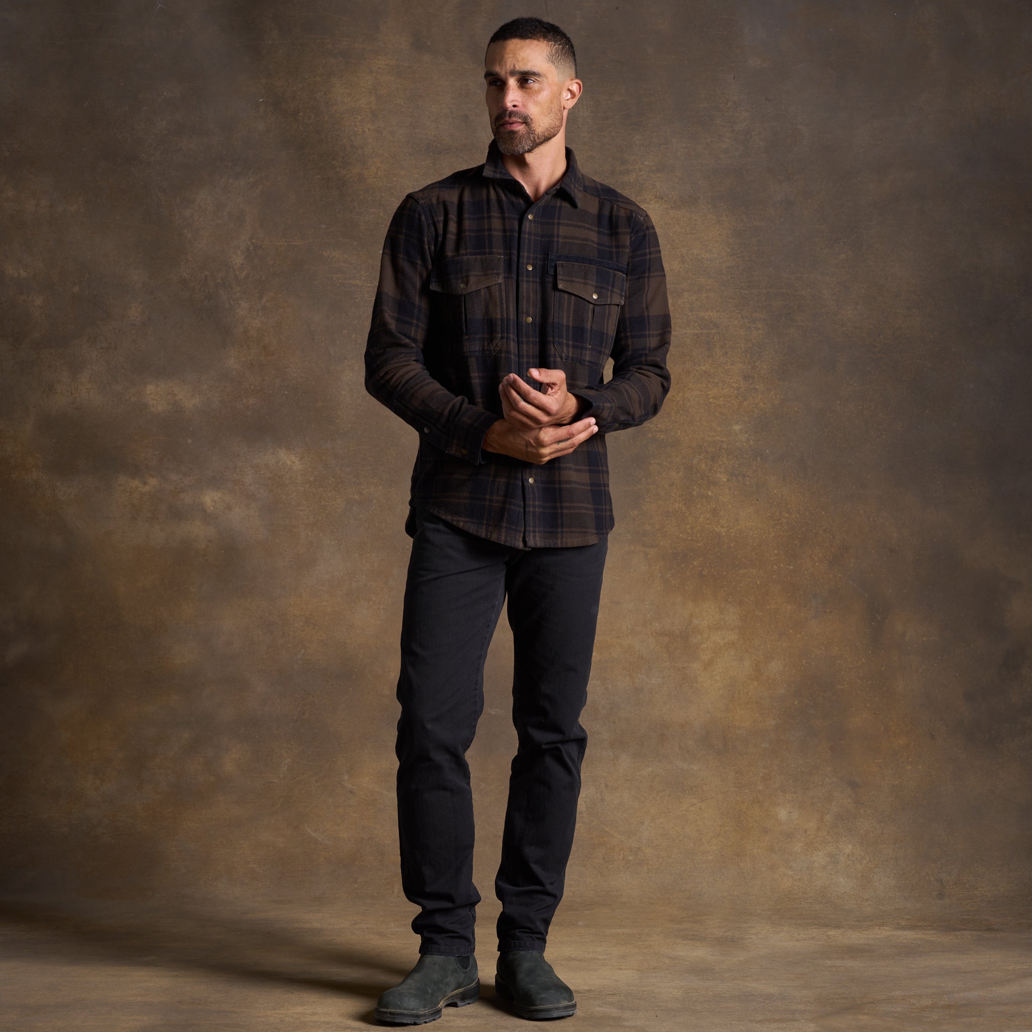 Axel Flannel Shirt Jacket
