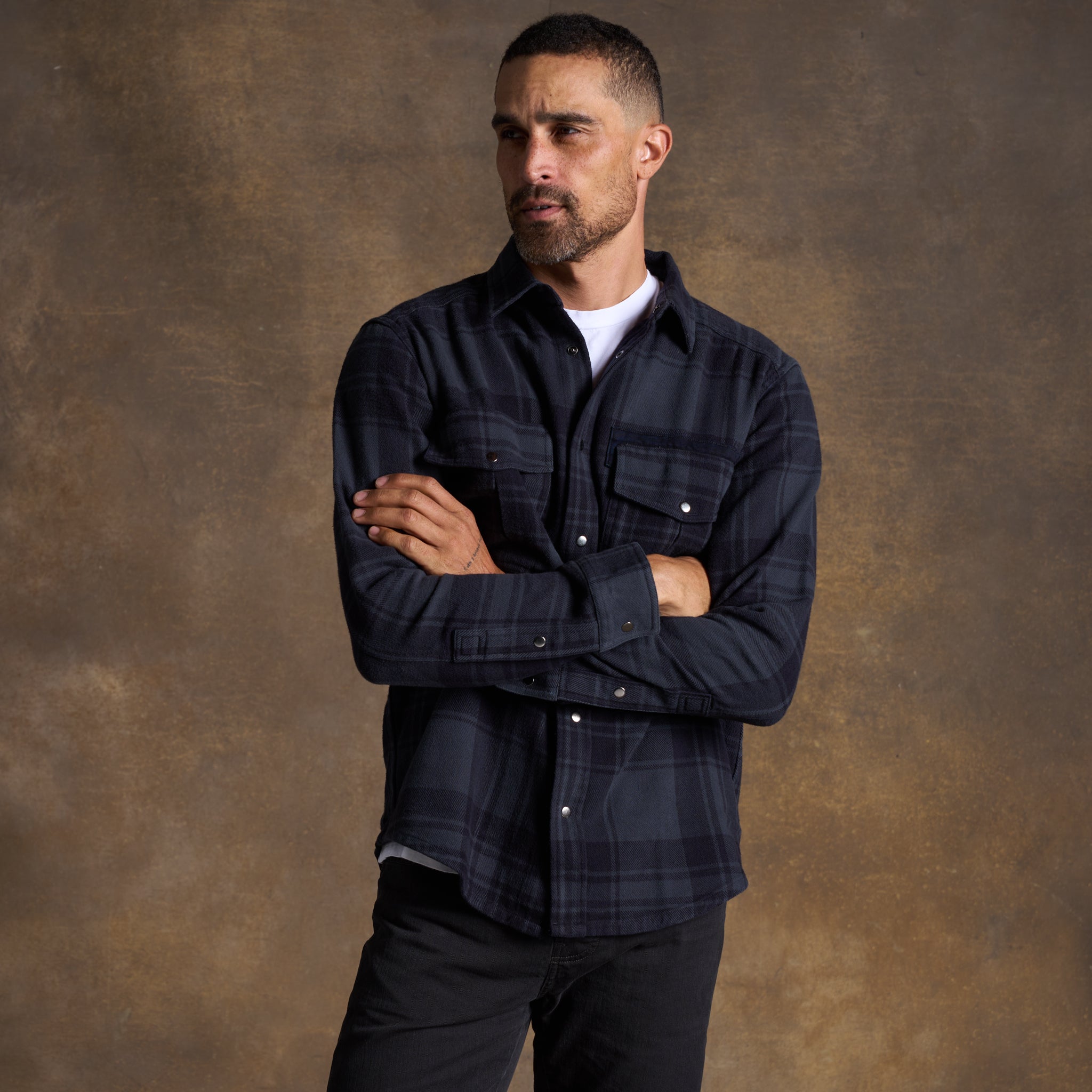 Axel Flannel Shirt Jacket