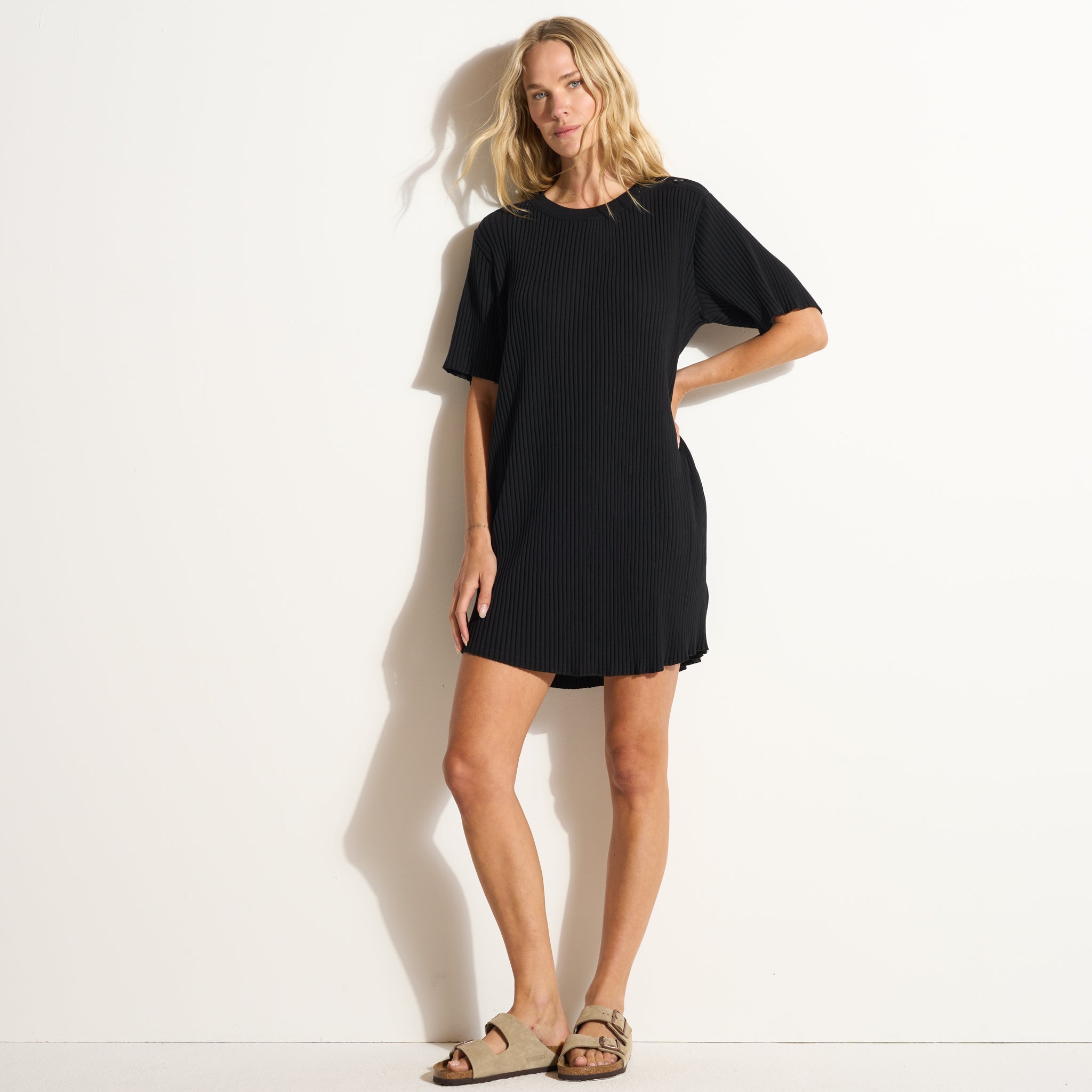 Alison Rib T-Shirt Dress