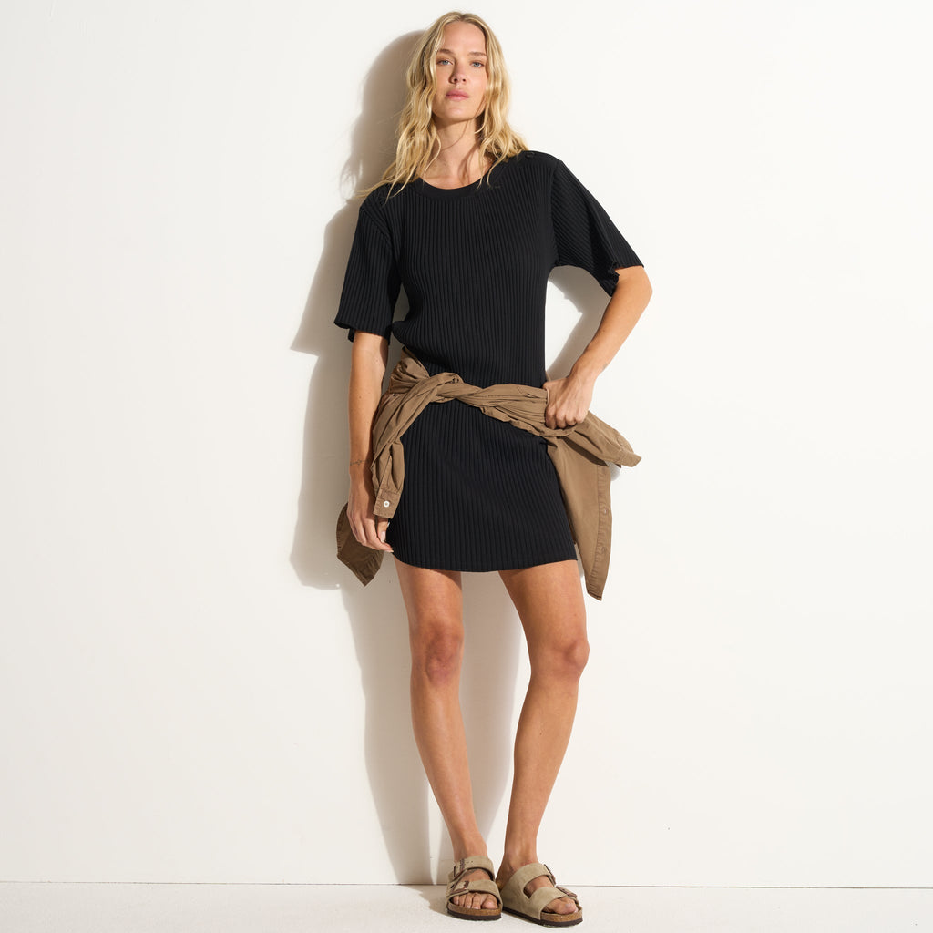 Alison Rib T-Shirt Dress