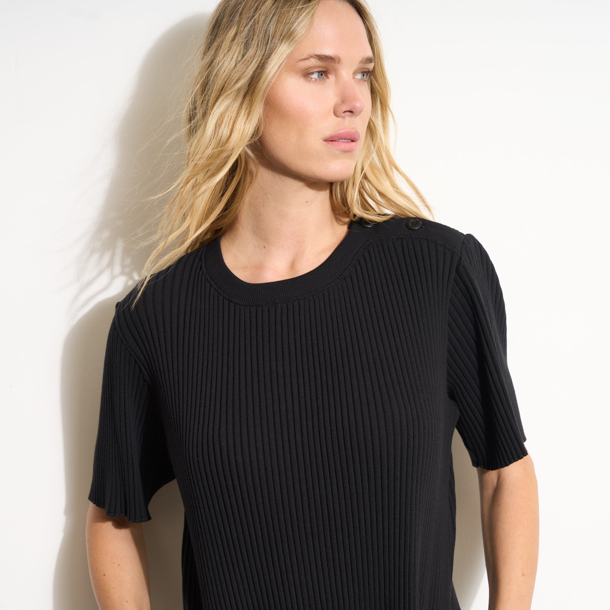 Alison Rib T-Shirt Dress