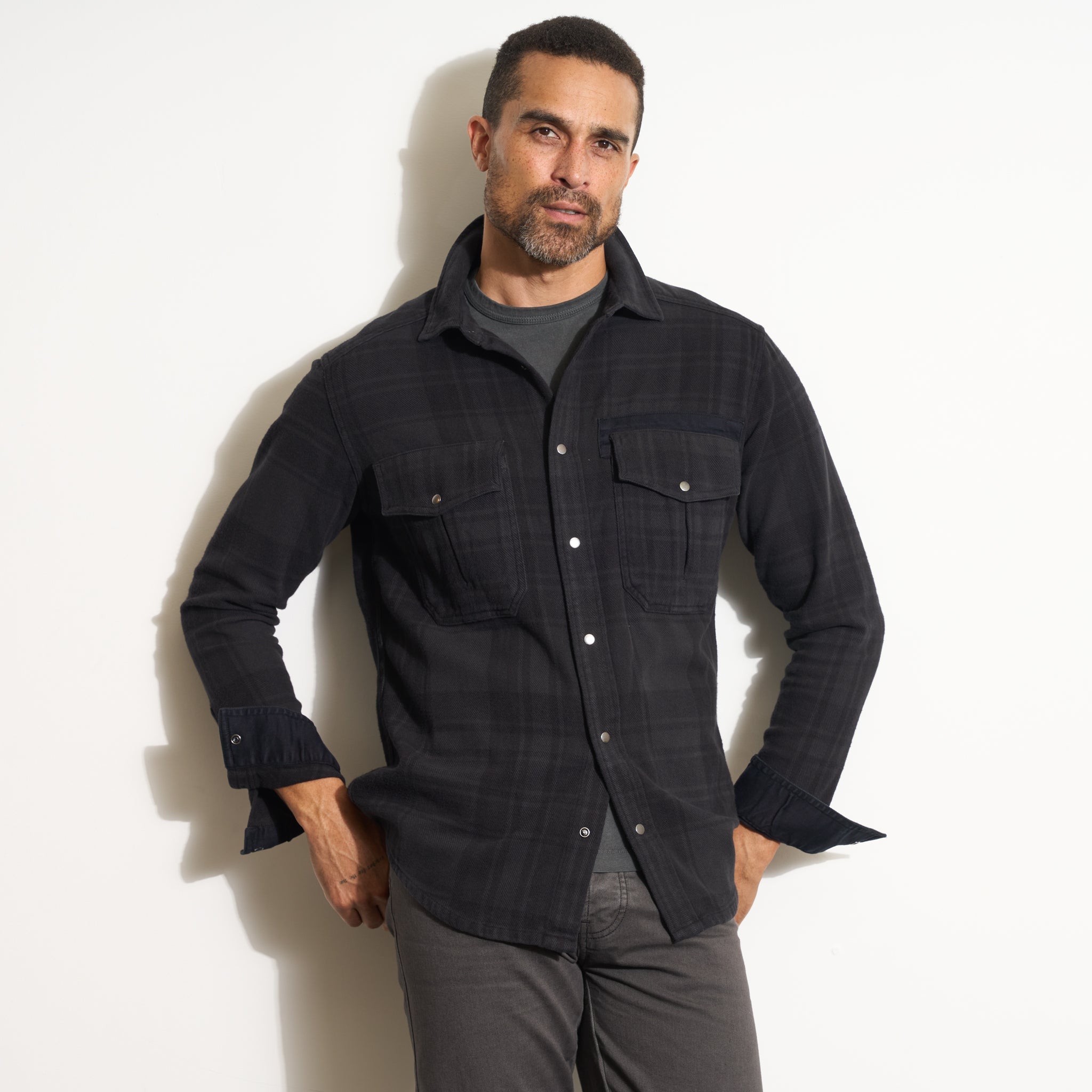 Axel Flannel Shirt Jacket