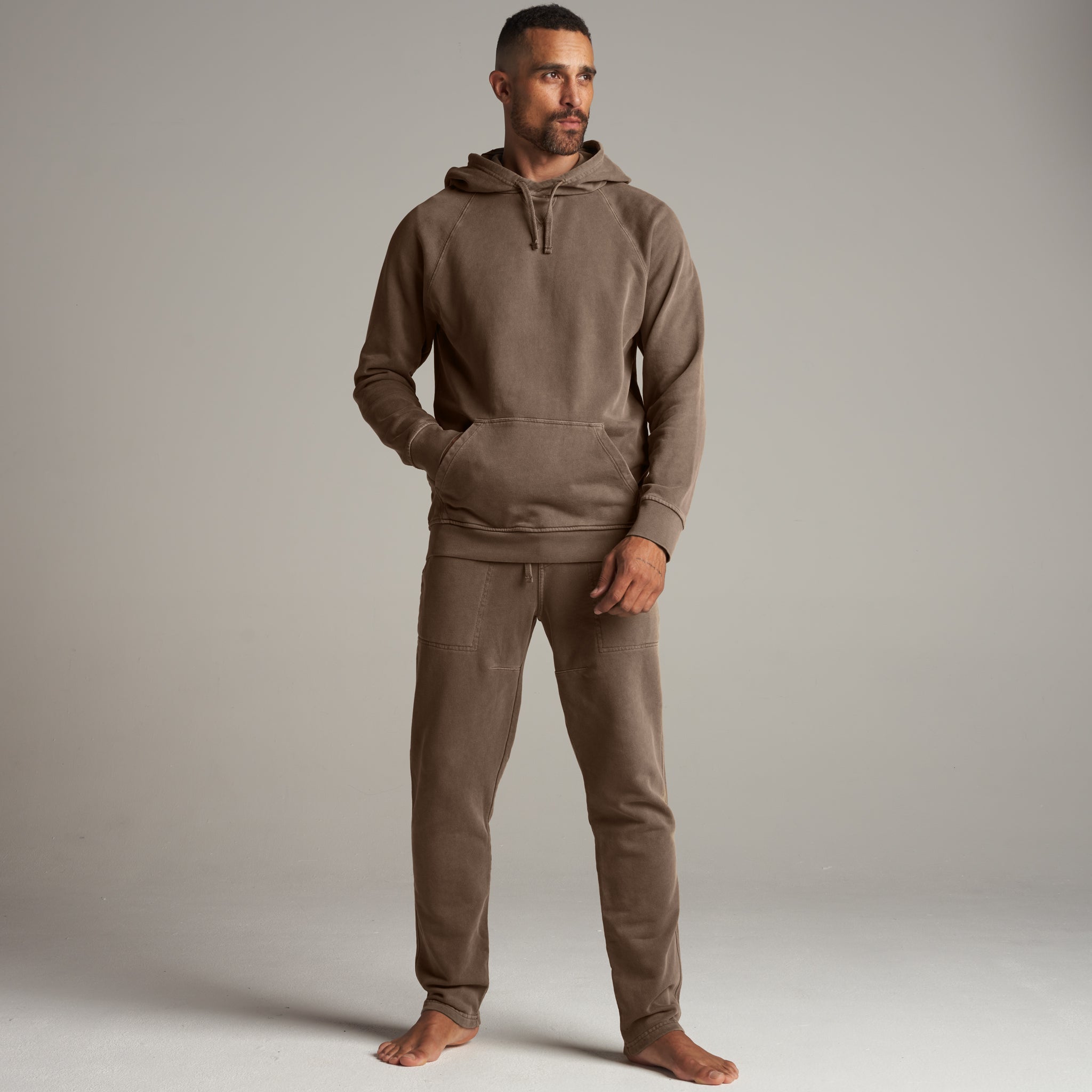 Barton Terry Raglan Hoodie