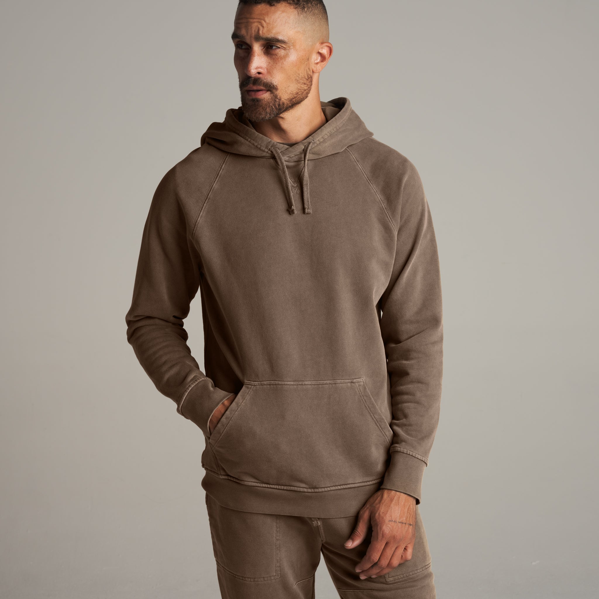 Barton Terry Raglan Hoodie