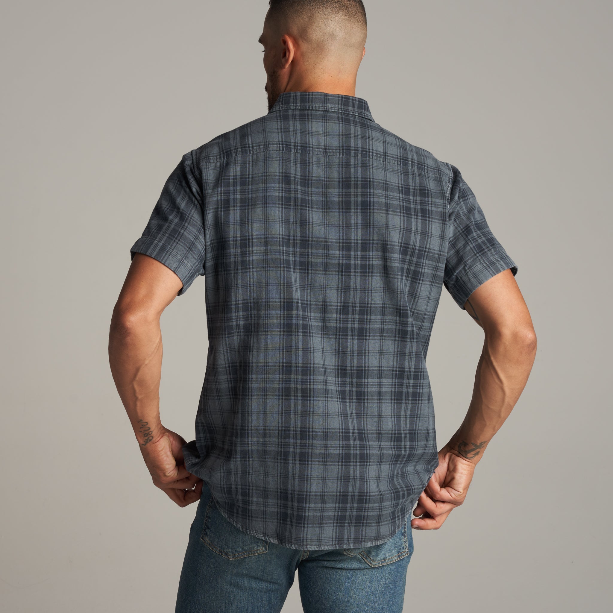Bray Short Sleeve Plaid Shirt