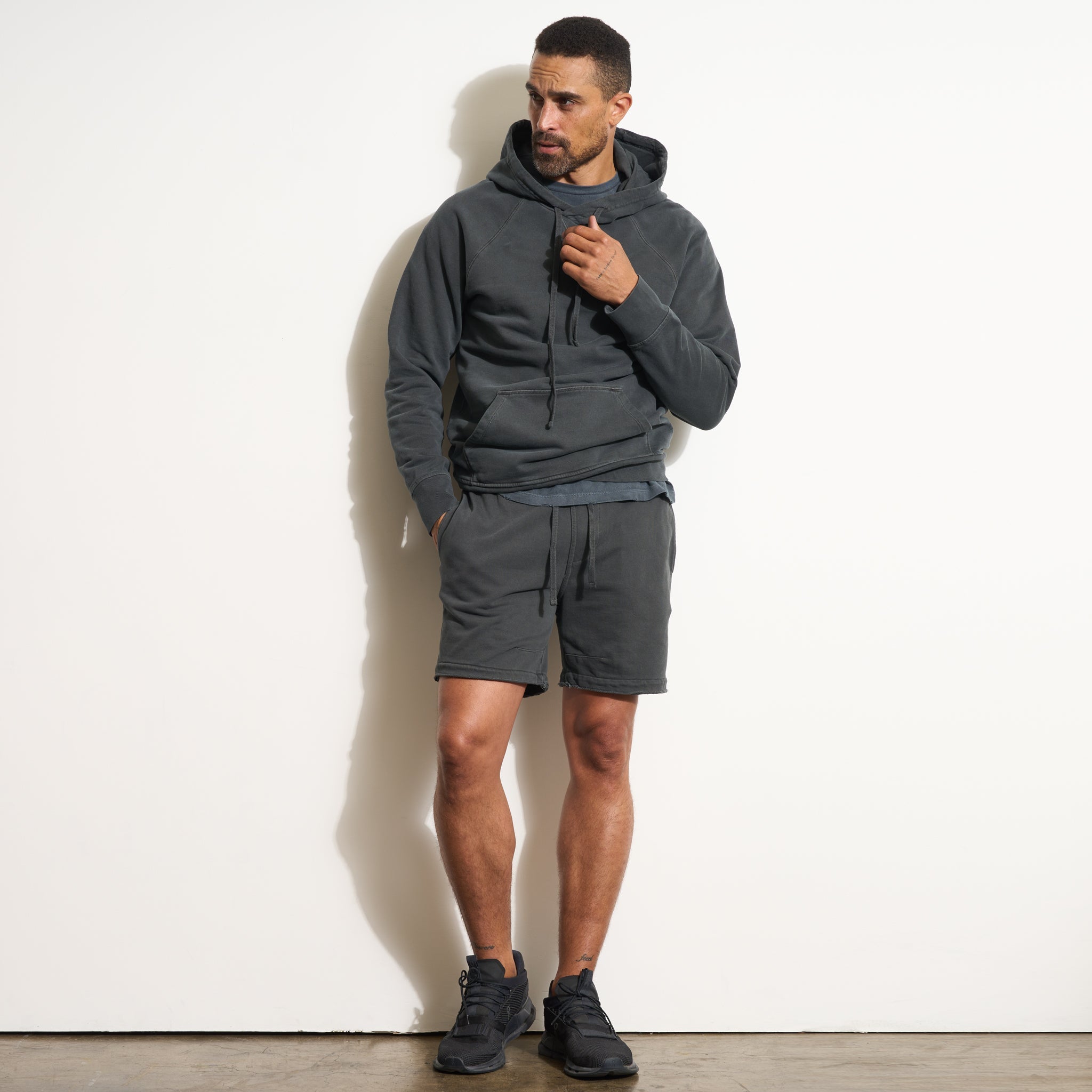 Barton Terry Raglan Hoodie