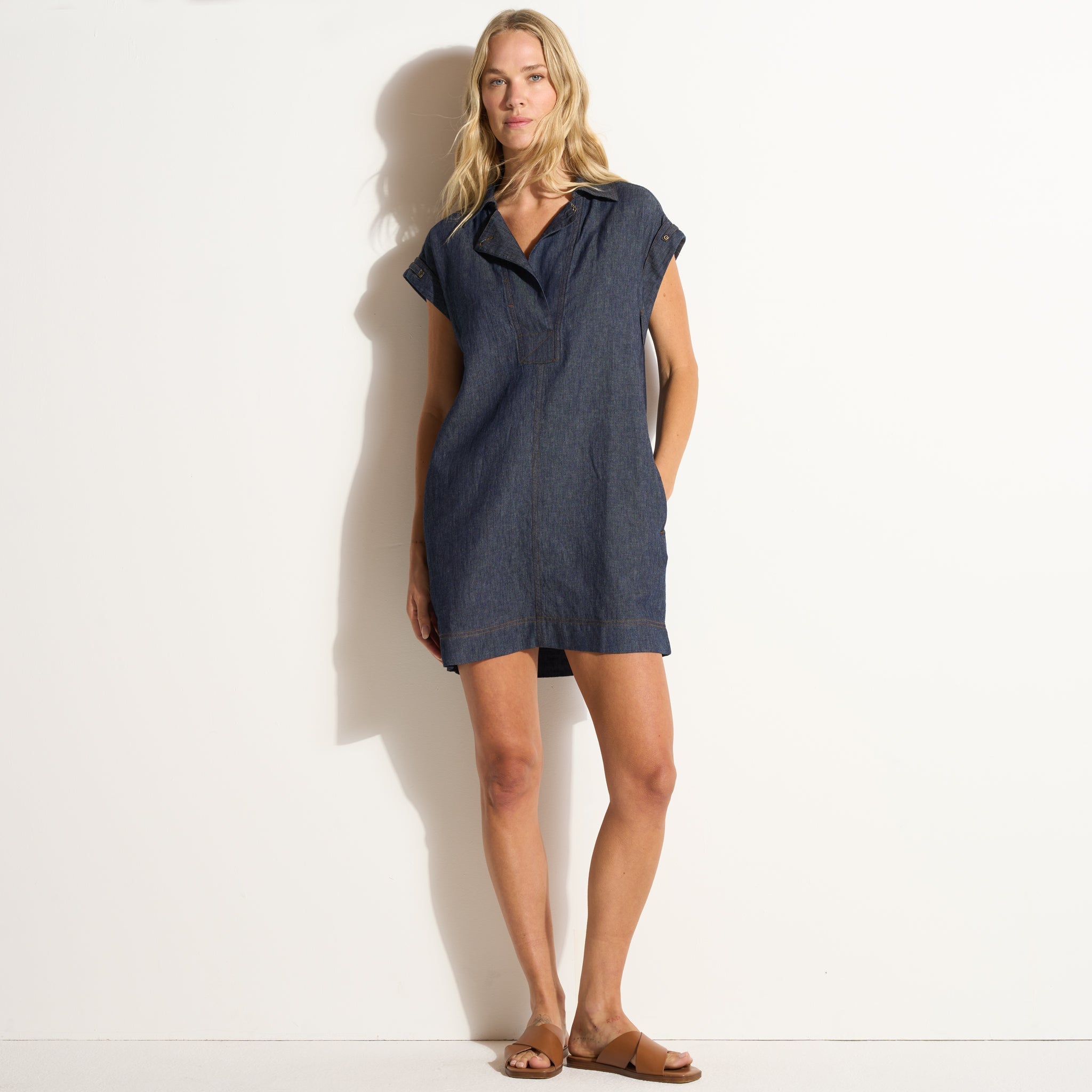 Blake Japanese Fluid Denim Dress