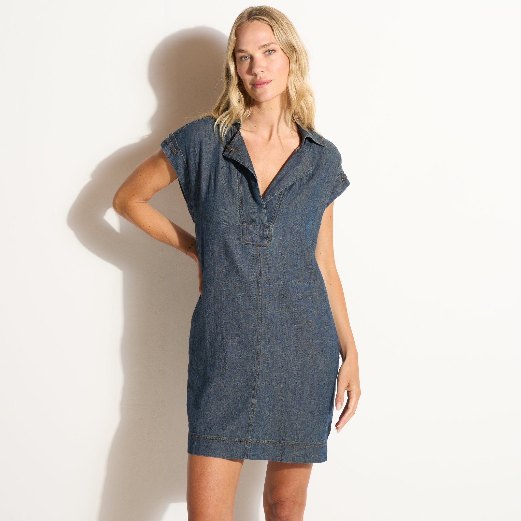 Blake Japanese Fluid Denim Dress