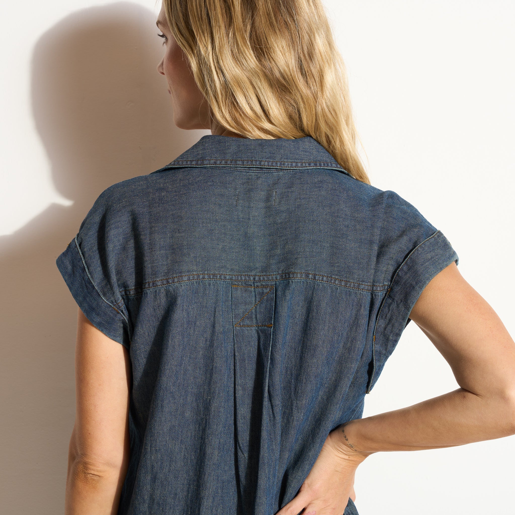 Blake Japanese Fluid Denim Dress
