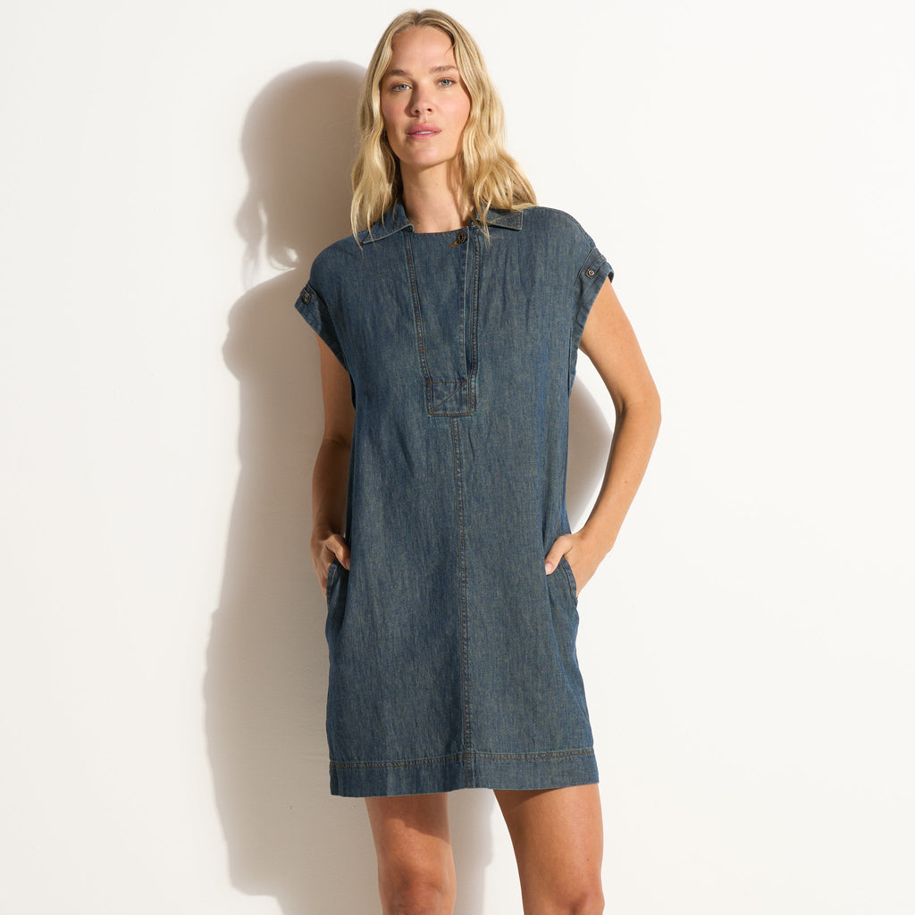 Blake Japanese Fluid Denim Dress