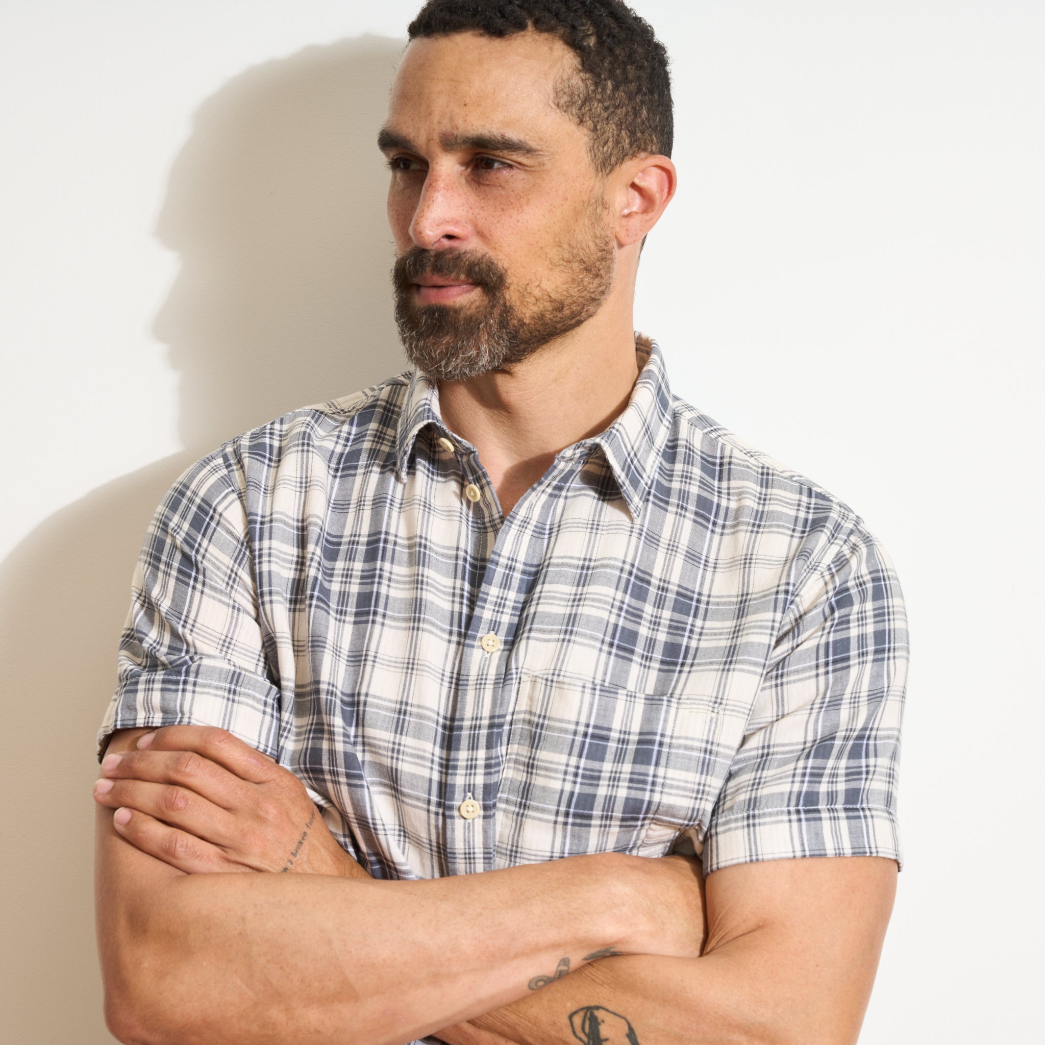 Bray Short Sleeve Plaid Shirt