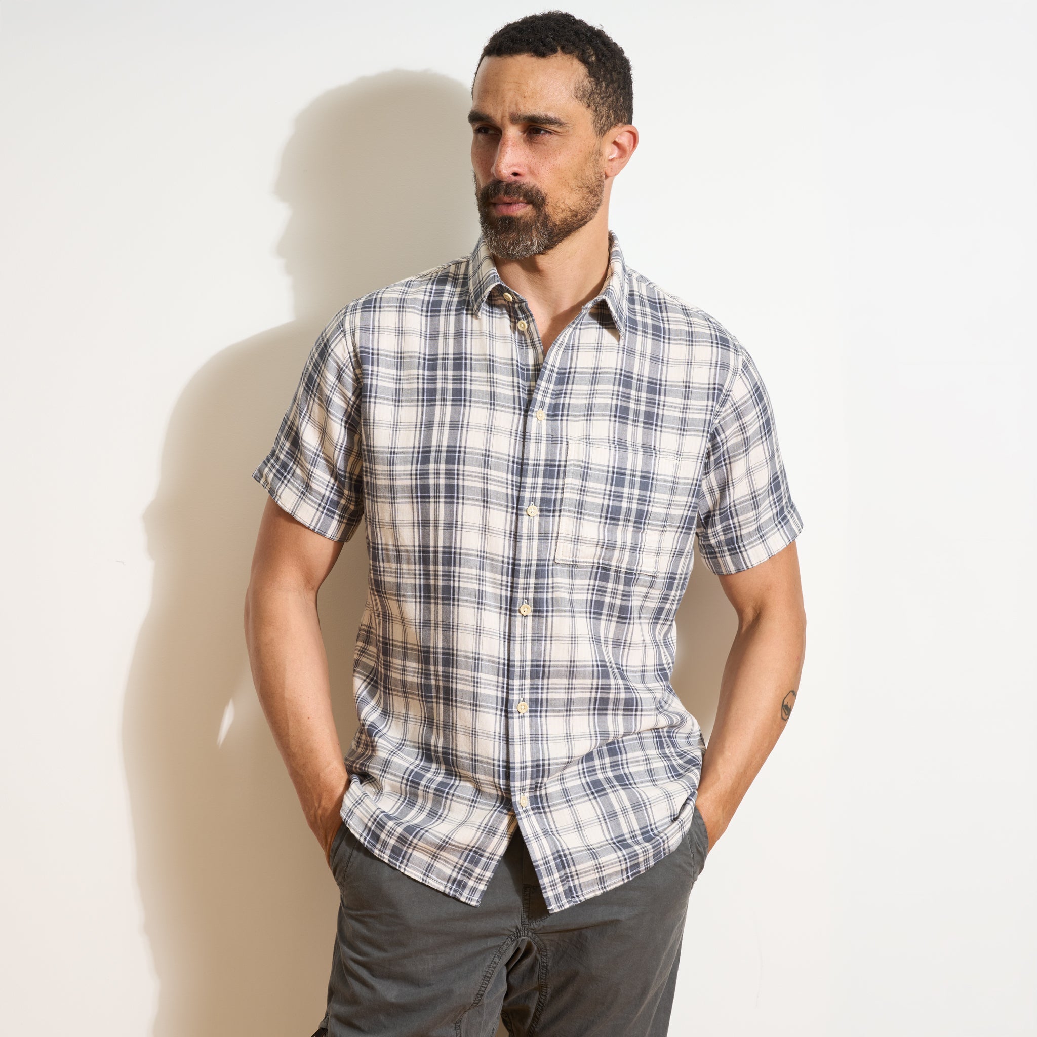Bray Short Sleeve Plaid Shirt