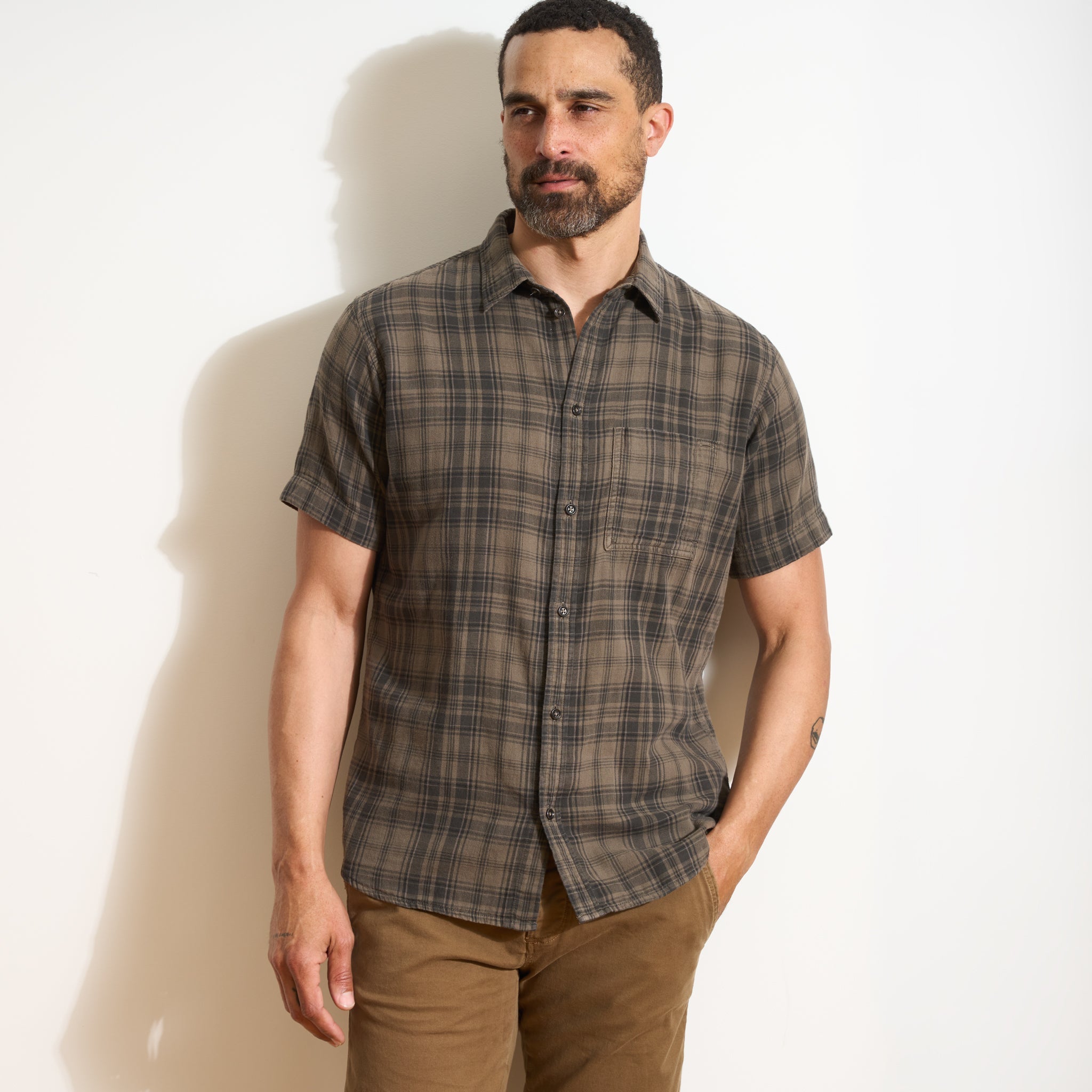 Bray Short Sleeve Plaid Shirt