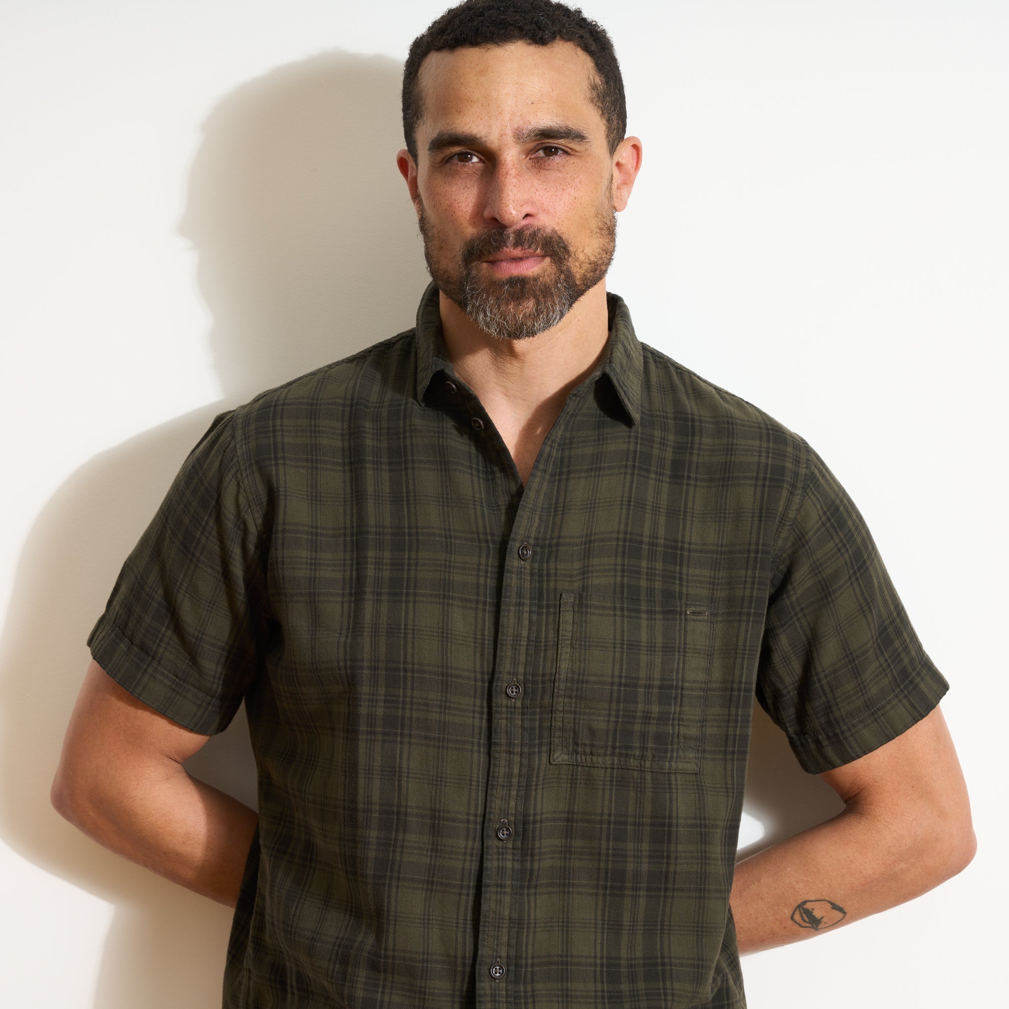 Bray Short Sleeve Plaid Shirt
