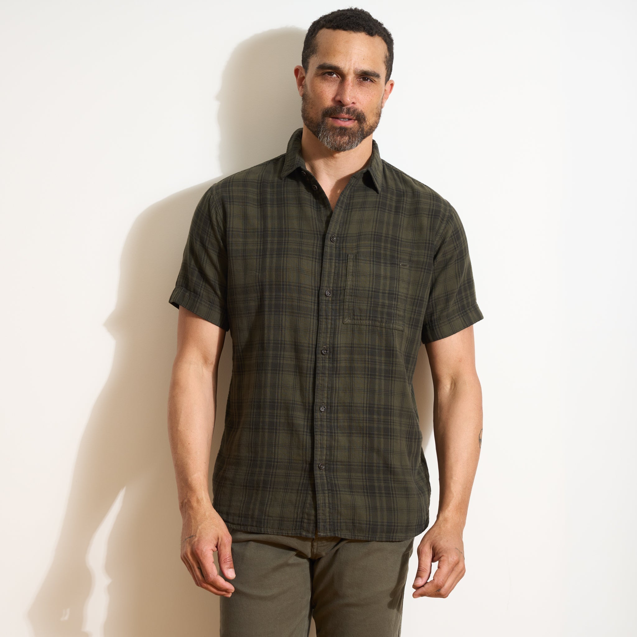 Bray Short Sleeve Plaid Shirt