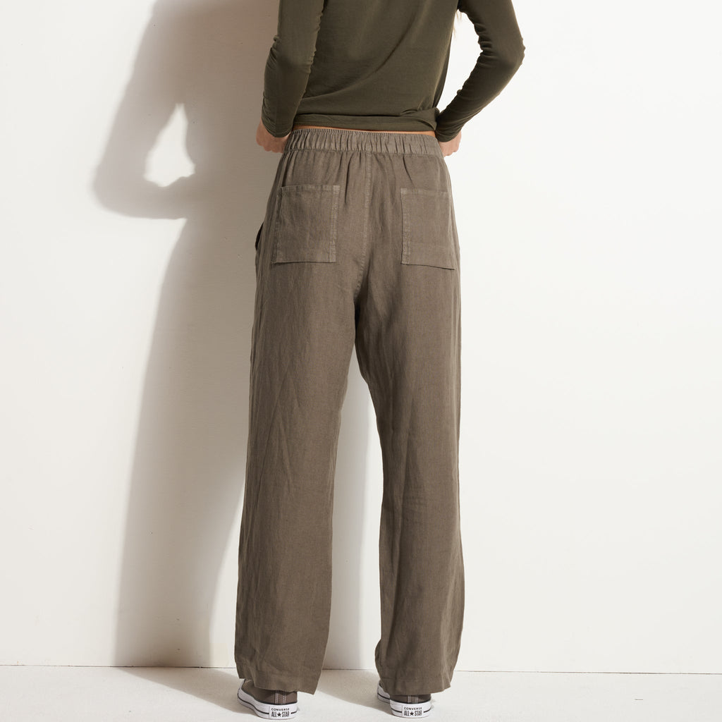 Cameron Wide Leg Linen Pant