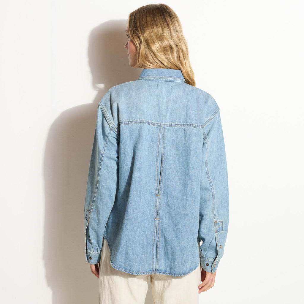 Celeste Oversized Denim Shirt Jacket