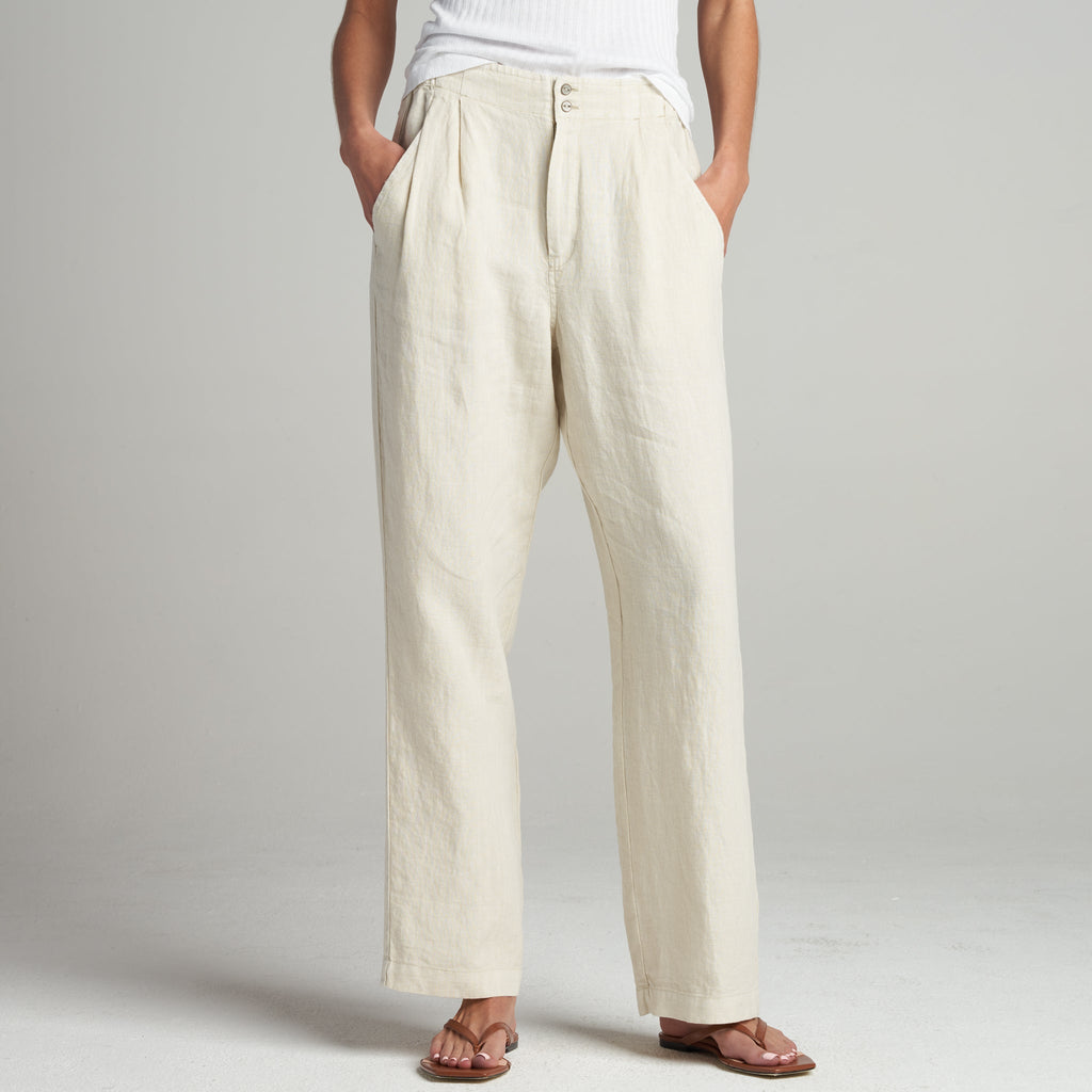 Cameron Wide Leg Linen Pant