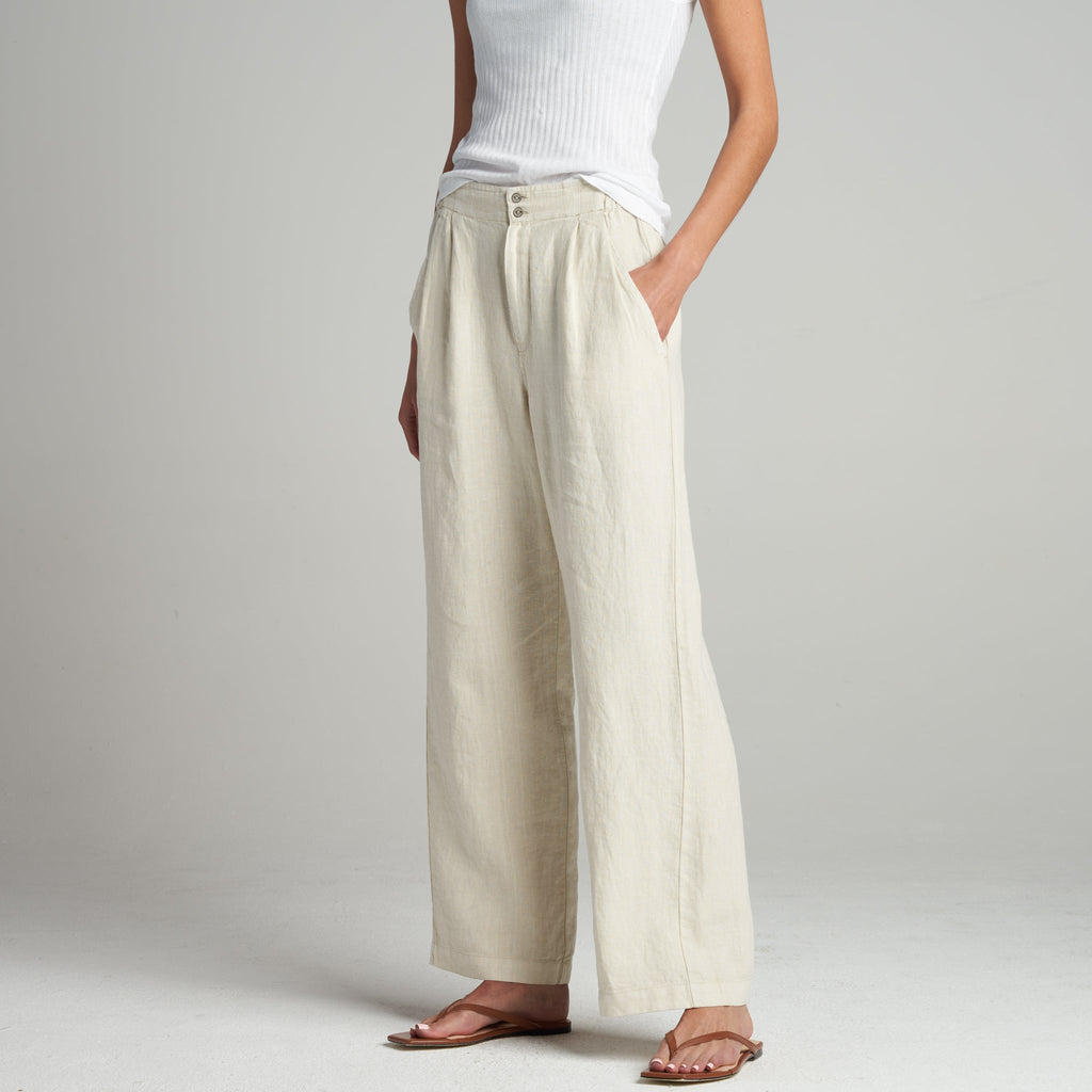 Cameron Wide Leg Linen Pant