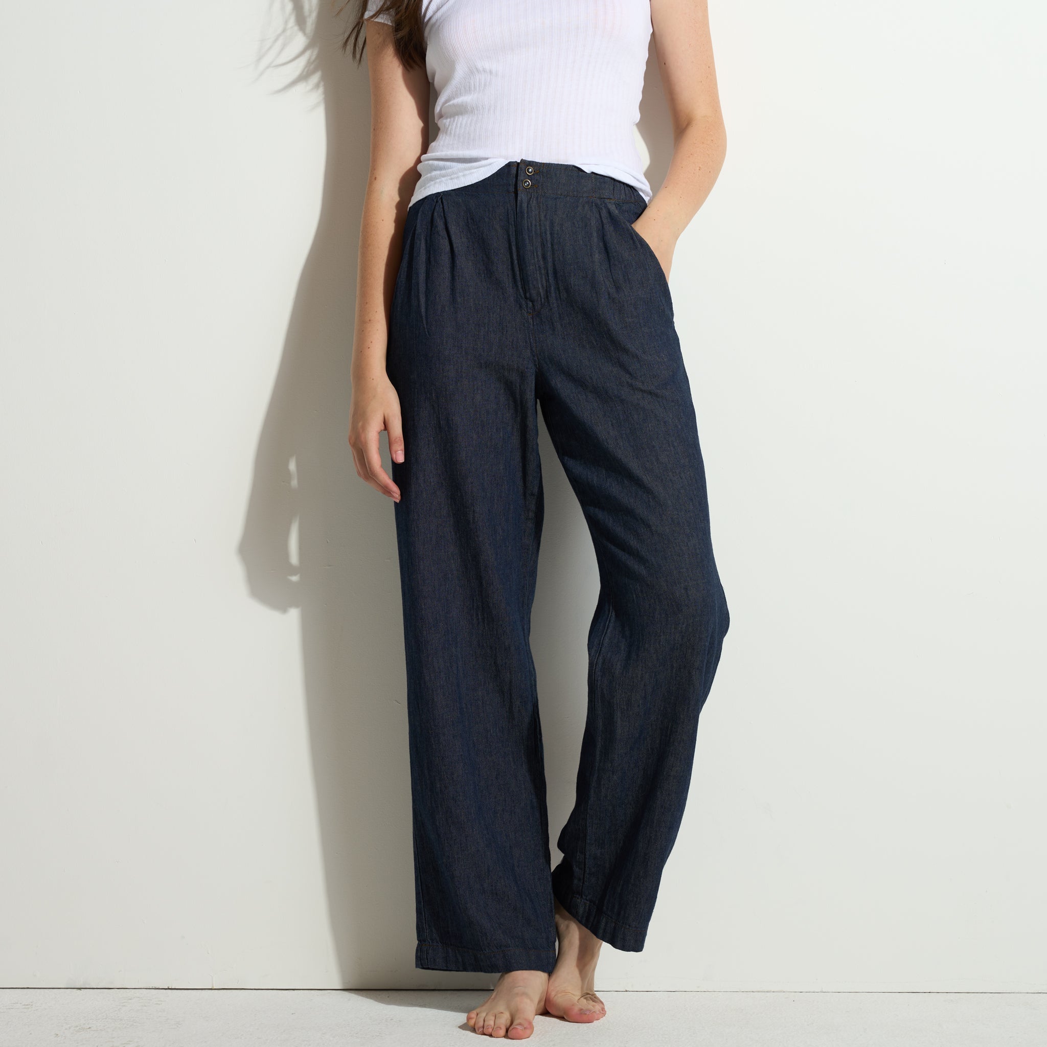 Cameron Japanese Fluid Denim Pant