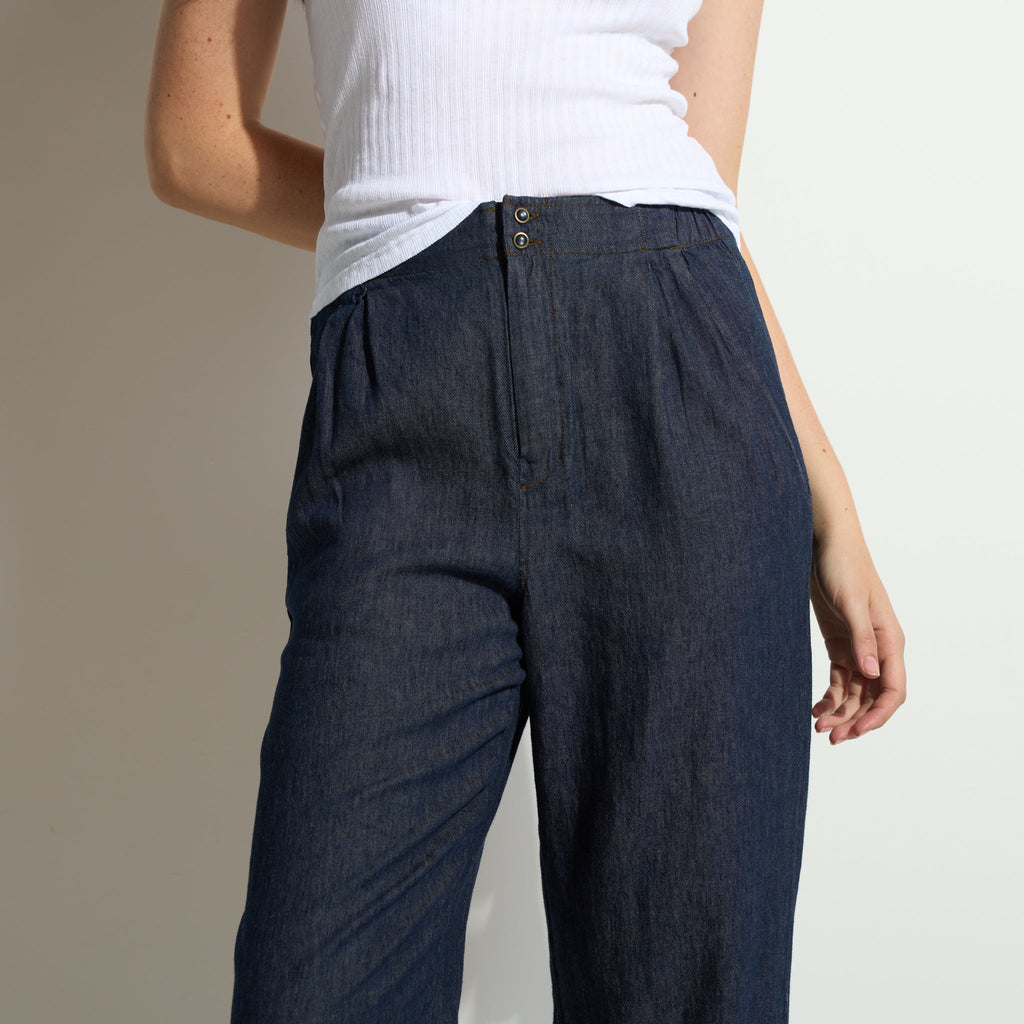 Cameron Japanese Fluid Denim Pant