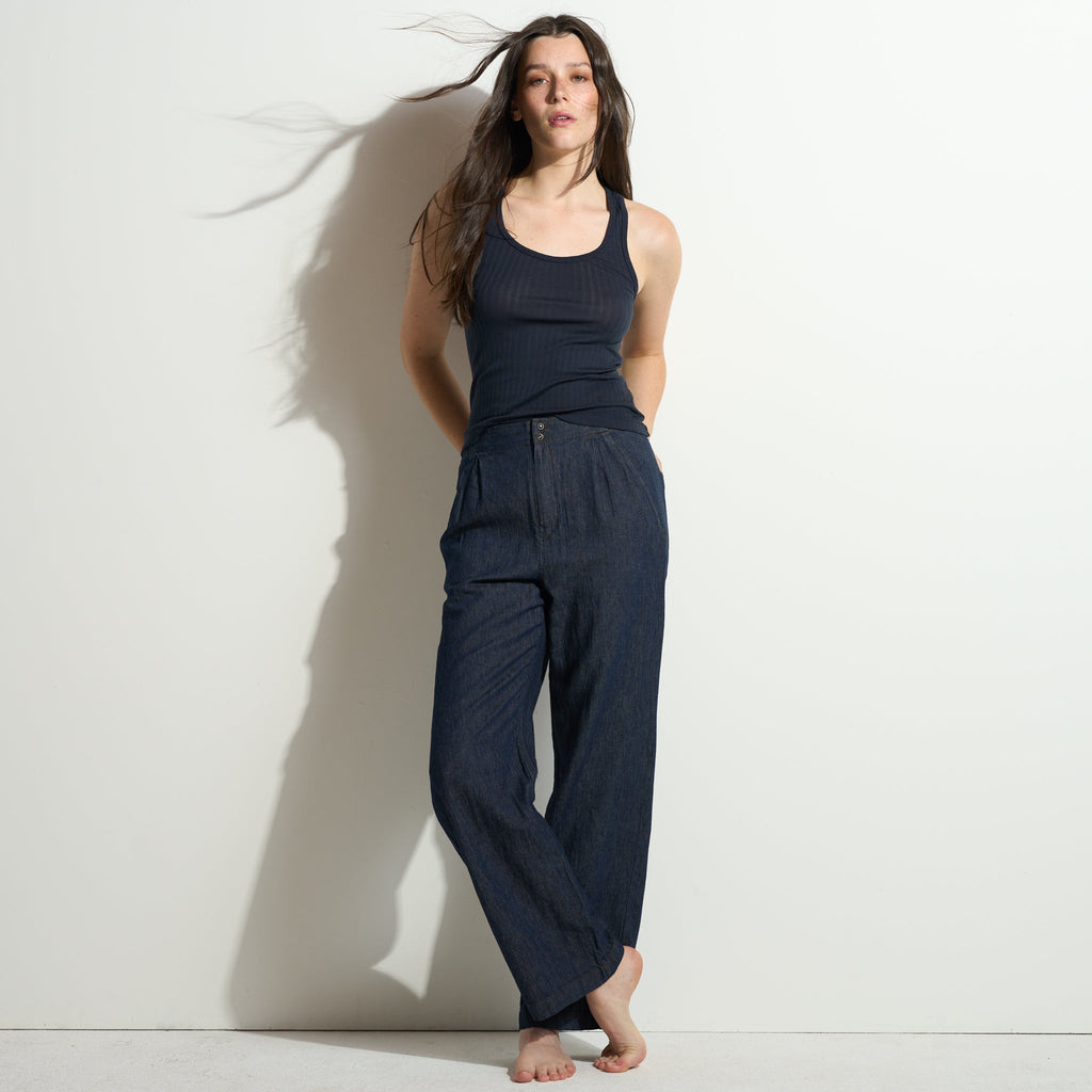 Cameron Japanese Fluid Denim Pant