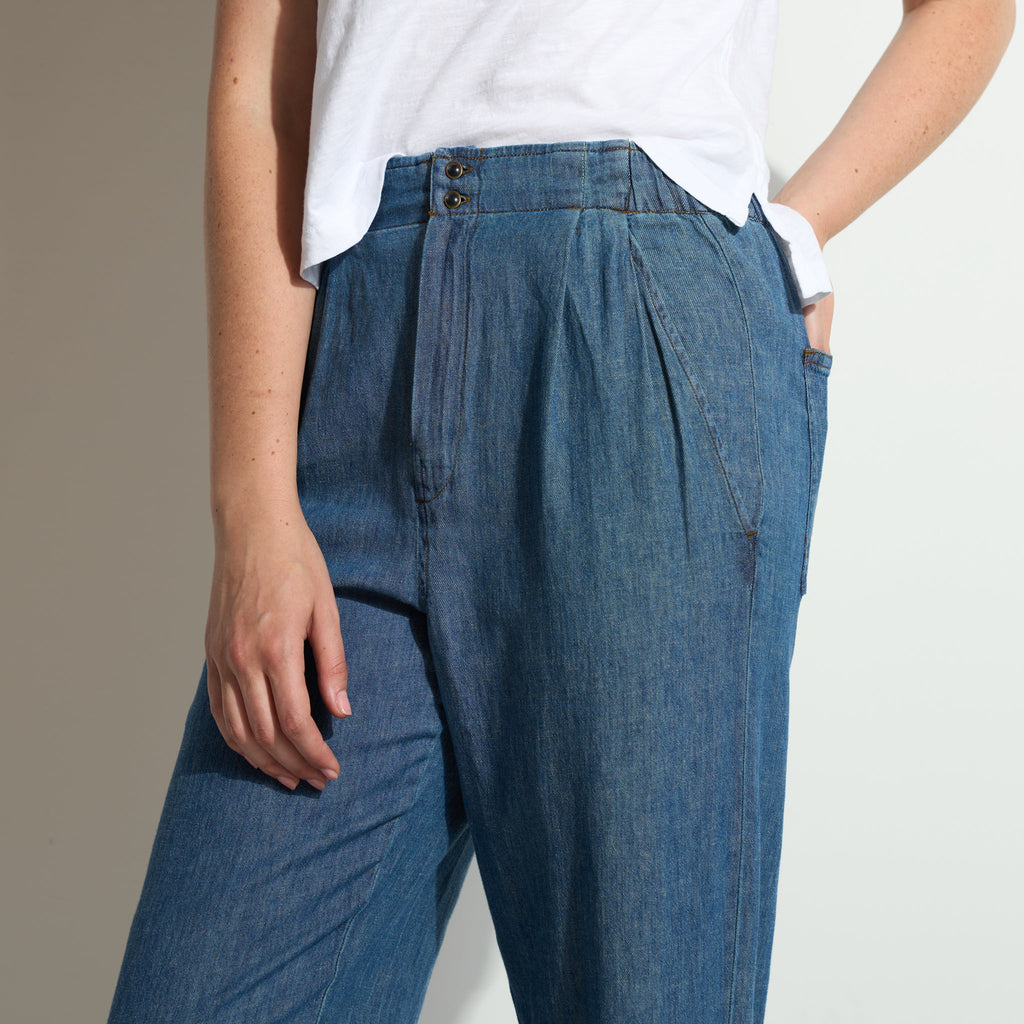 Cameron Japanese Fluid Denim Pant