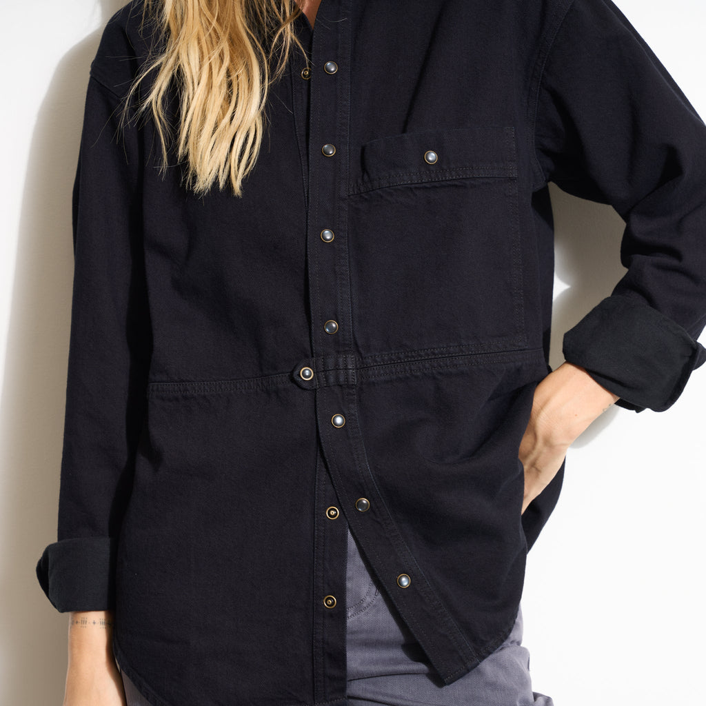 Celeste Oversized Denim Shirt Jacket