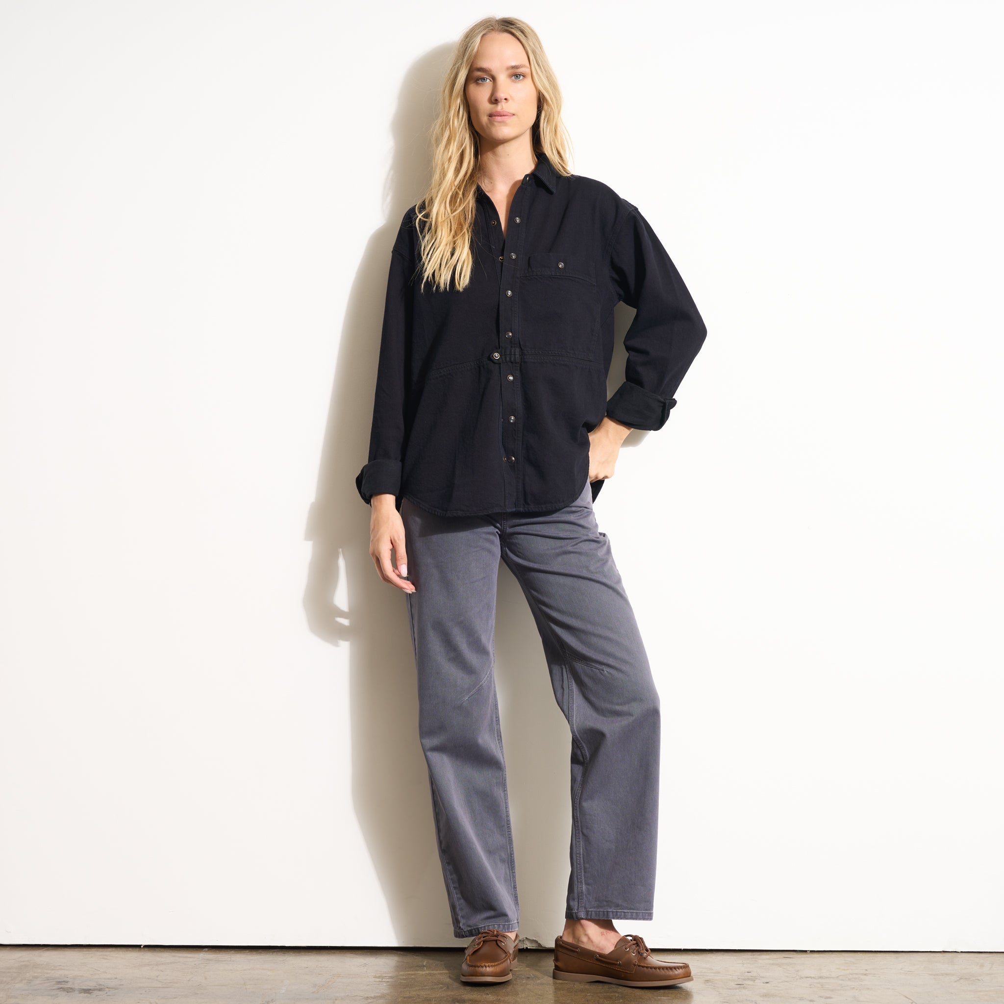 Celeste Oversized Denim Shirt Jacket