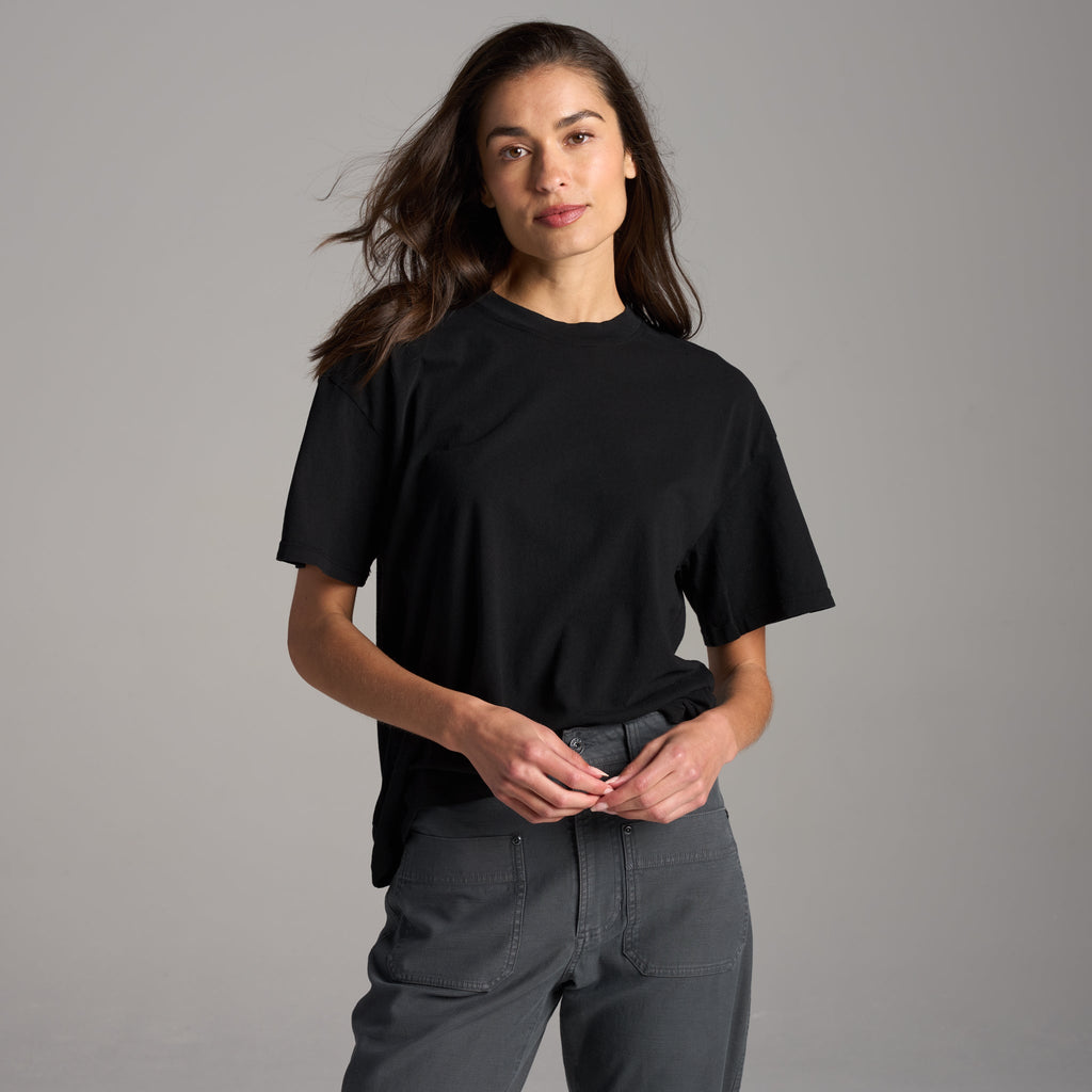 Claire Oversized Crewneck Tee