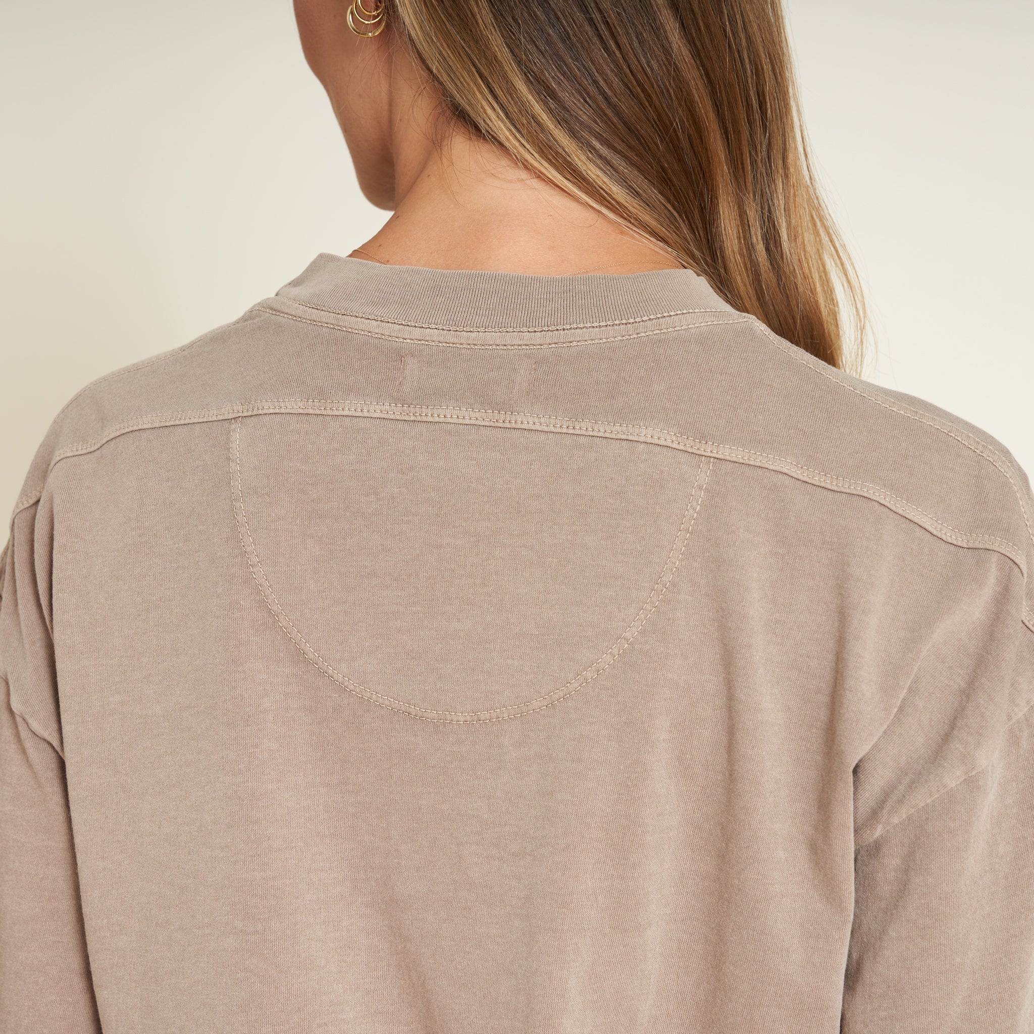 Claire Oversized Crewneck Tee