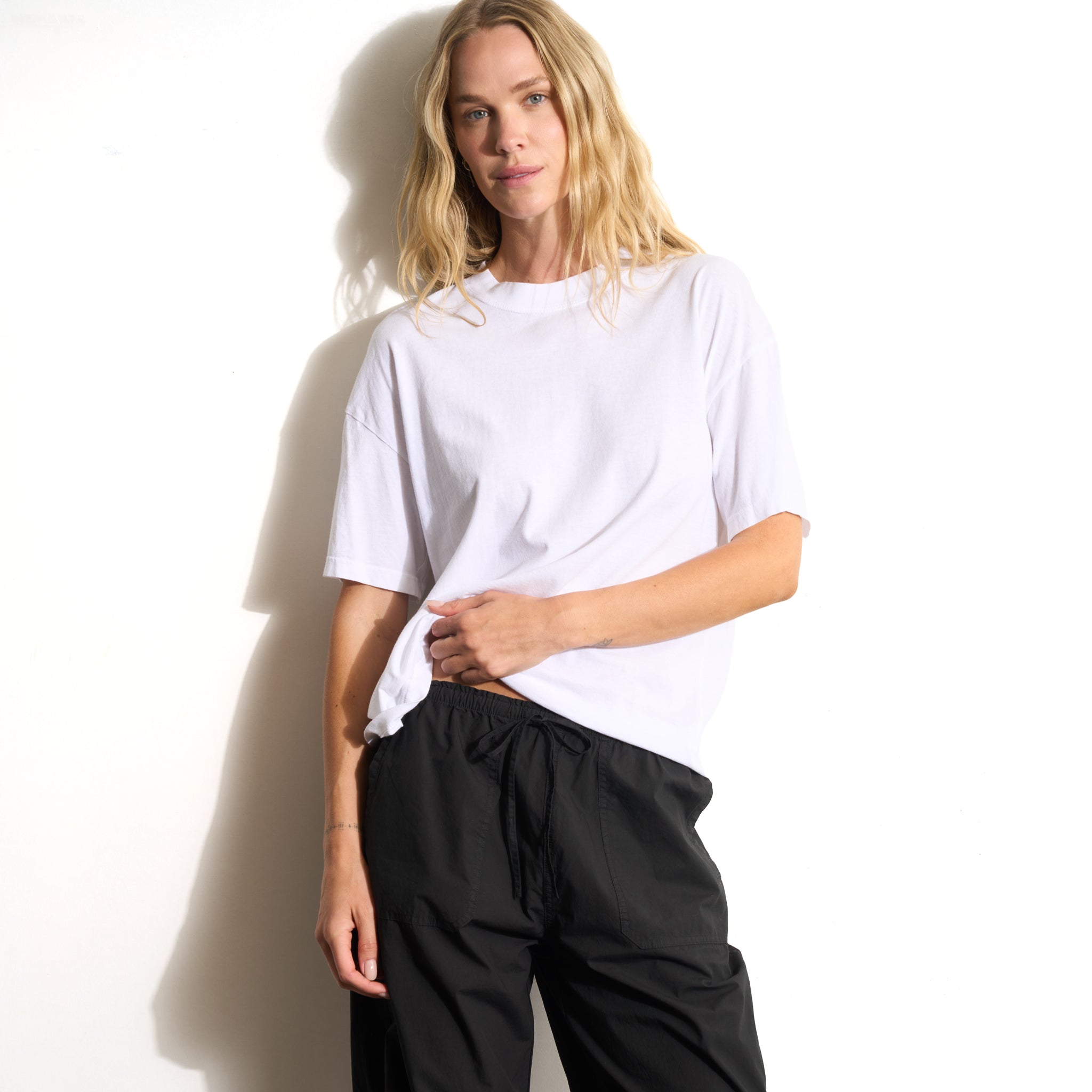 Claire Oversized Crewneck Tee