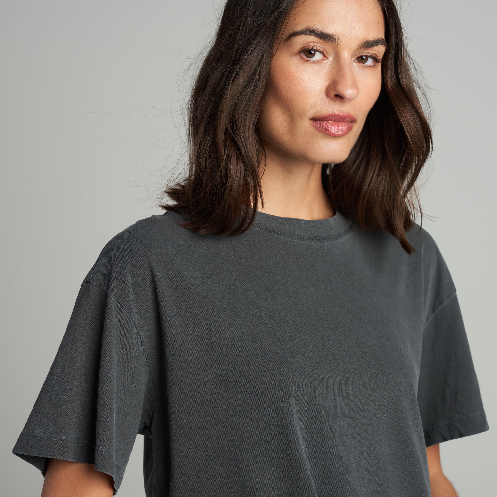 Claire Oversized Crewneck Tee