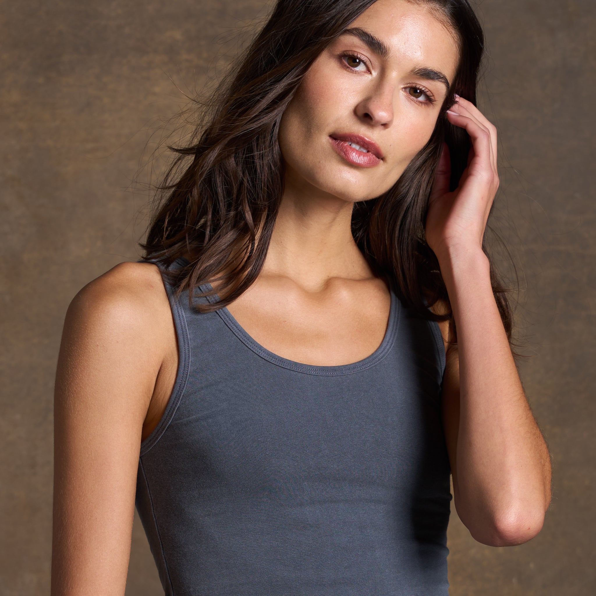Delphine Scoop Neck Tank