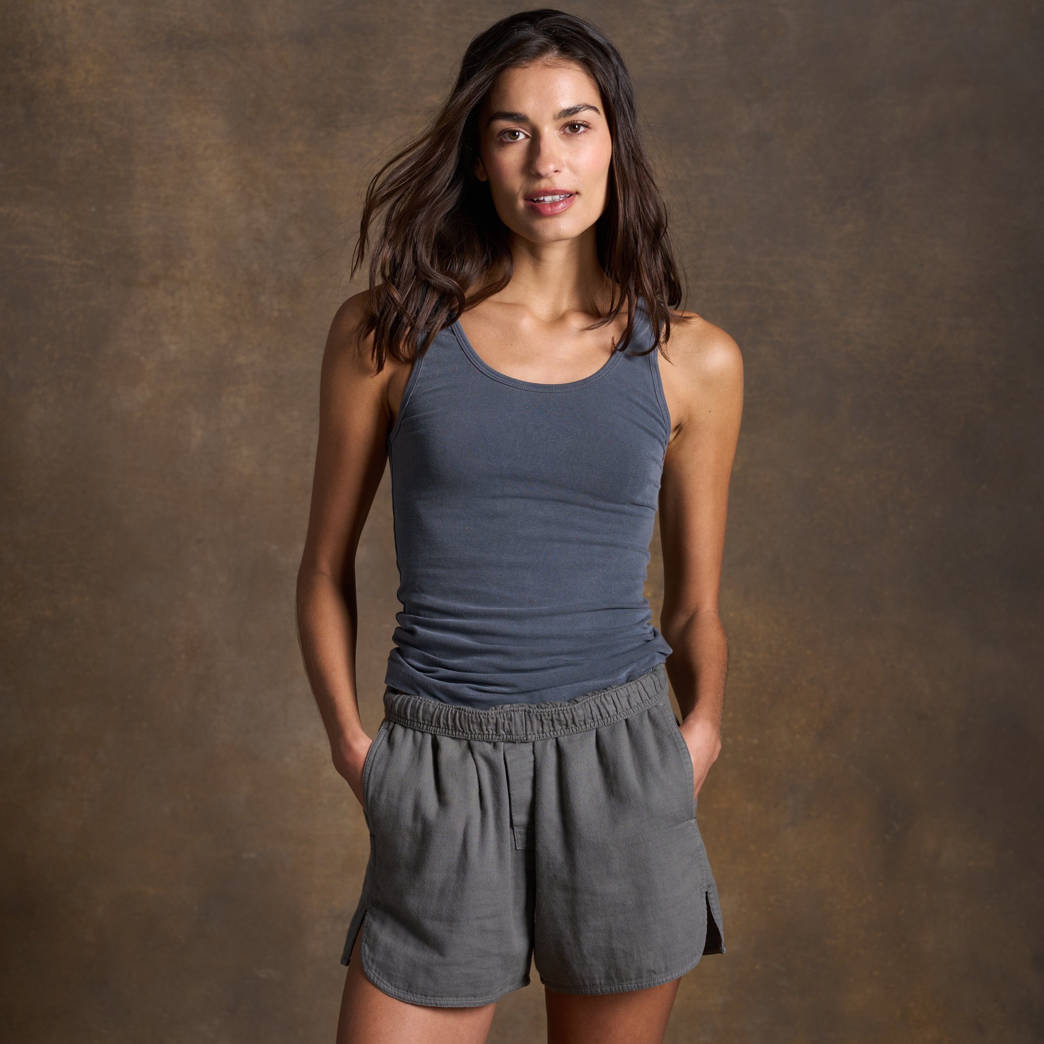 Delphine Scoop Neck Tank