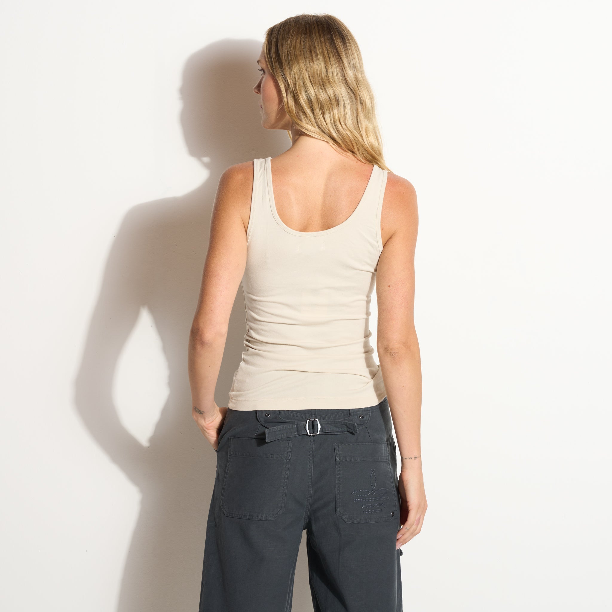 Delphine Scoop Neck Tank