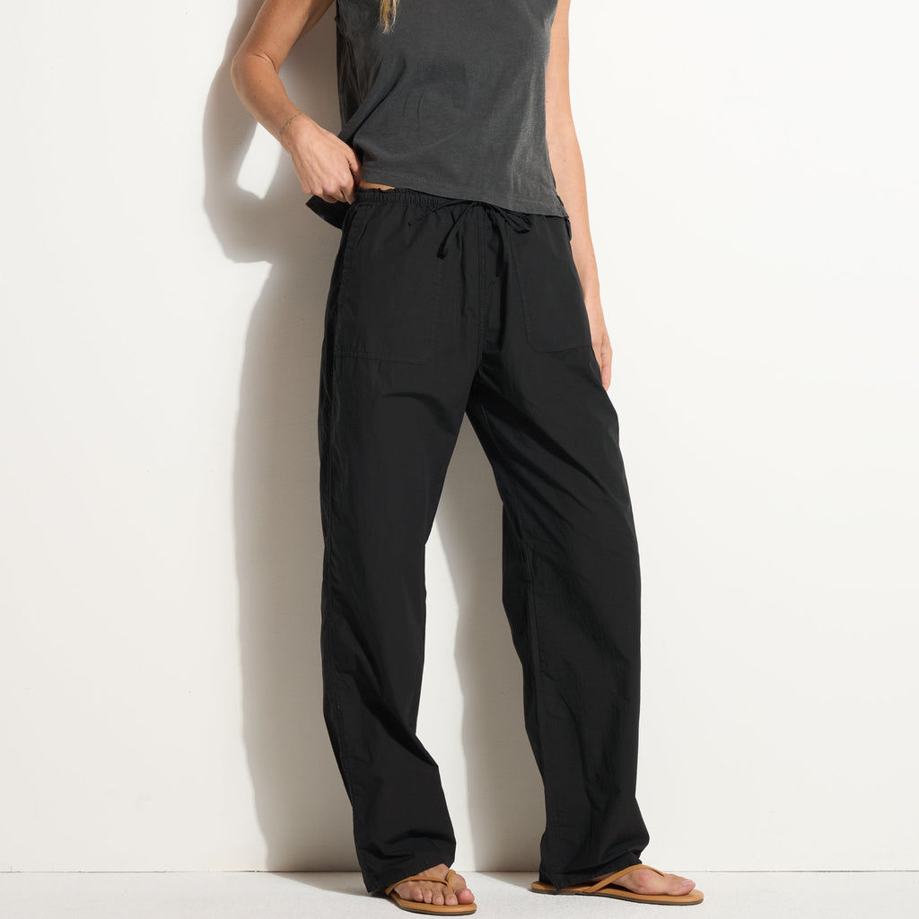 Eleanor Mid-Rise Poplin Pant