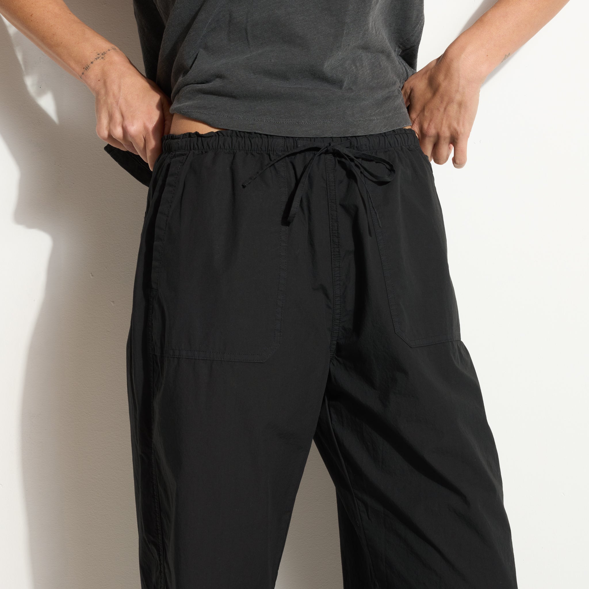 Eleanor Mid-Rise Poplin Pant