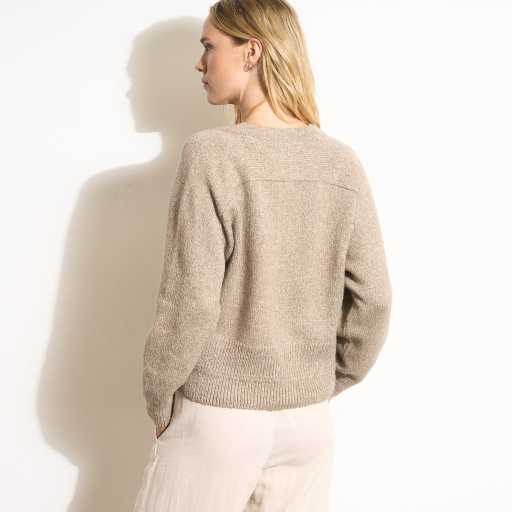 Eden Deep V Neck Sweater
