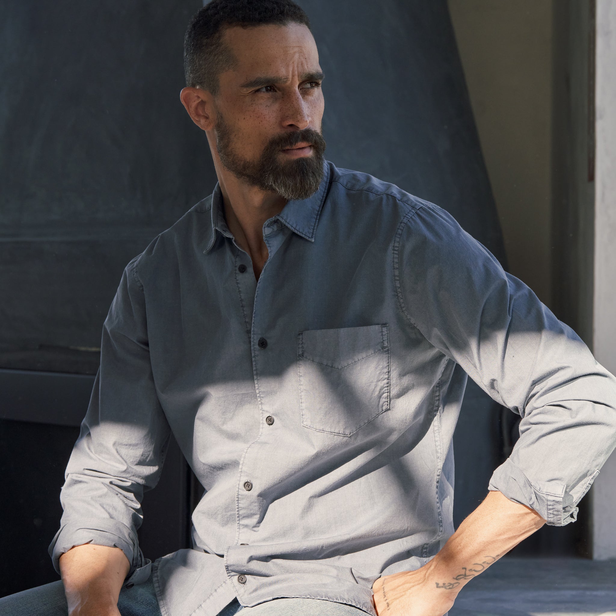 Everett Poplin Shirt