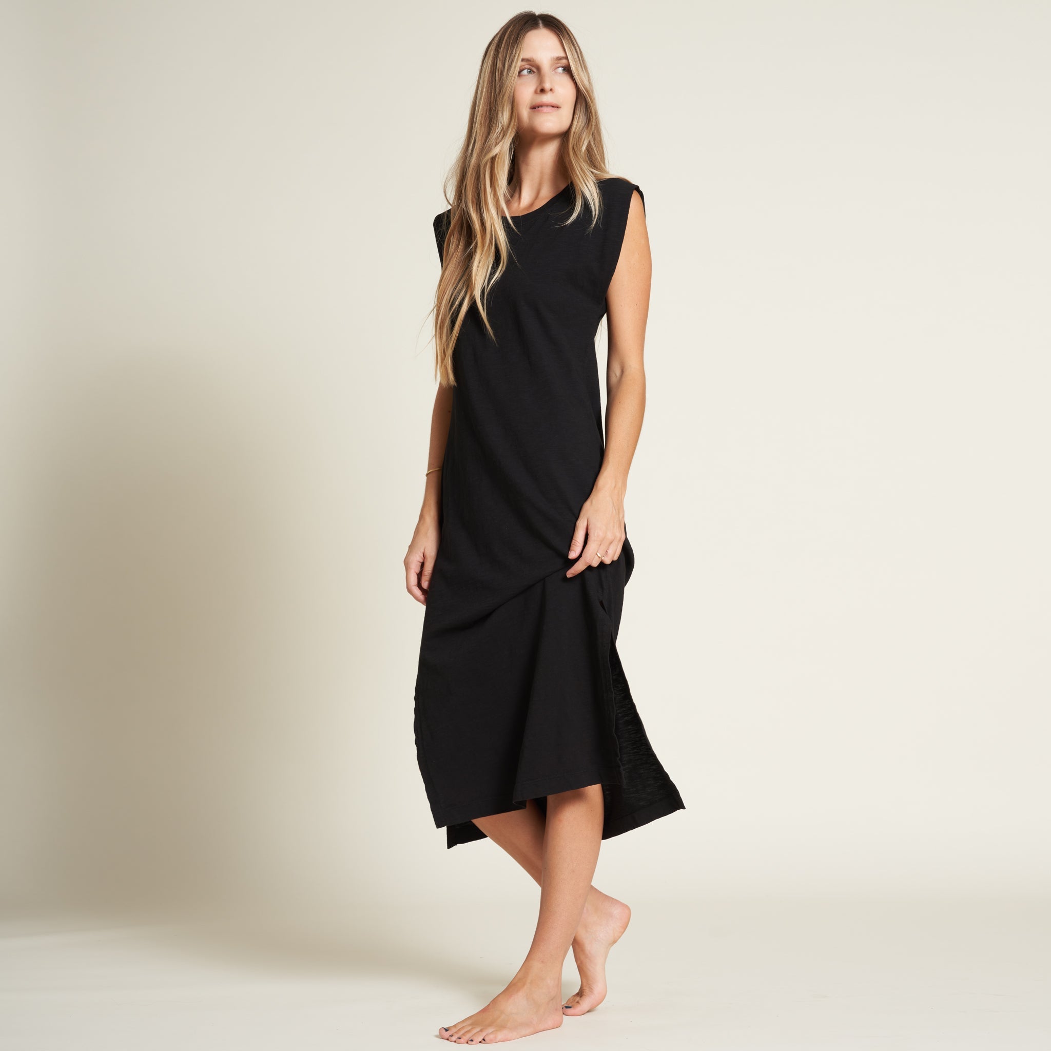 Georgia Slub Muscle Tank Dress
