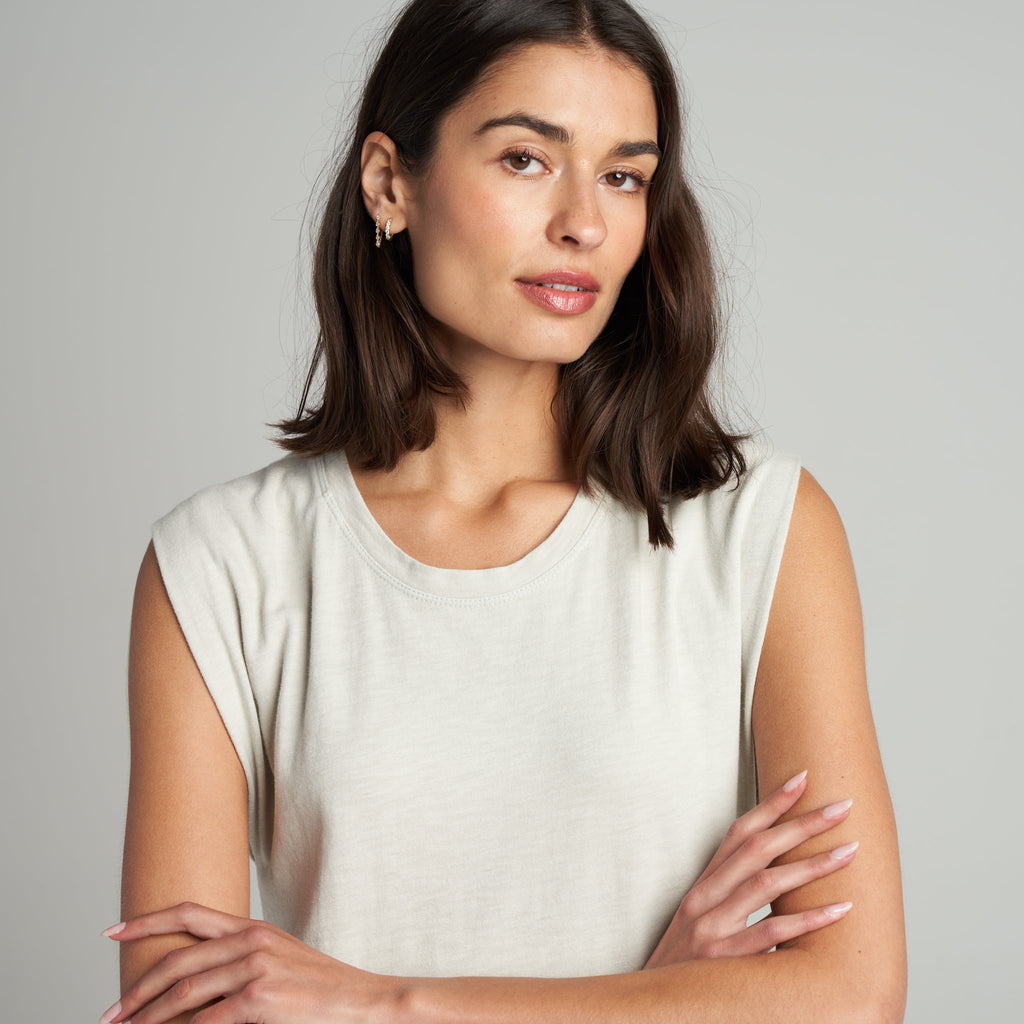 Georgia Slub Muscle Tank Dress