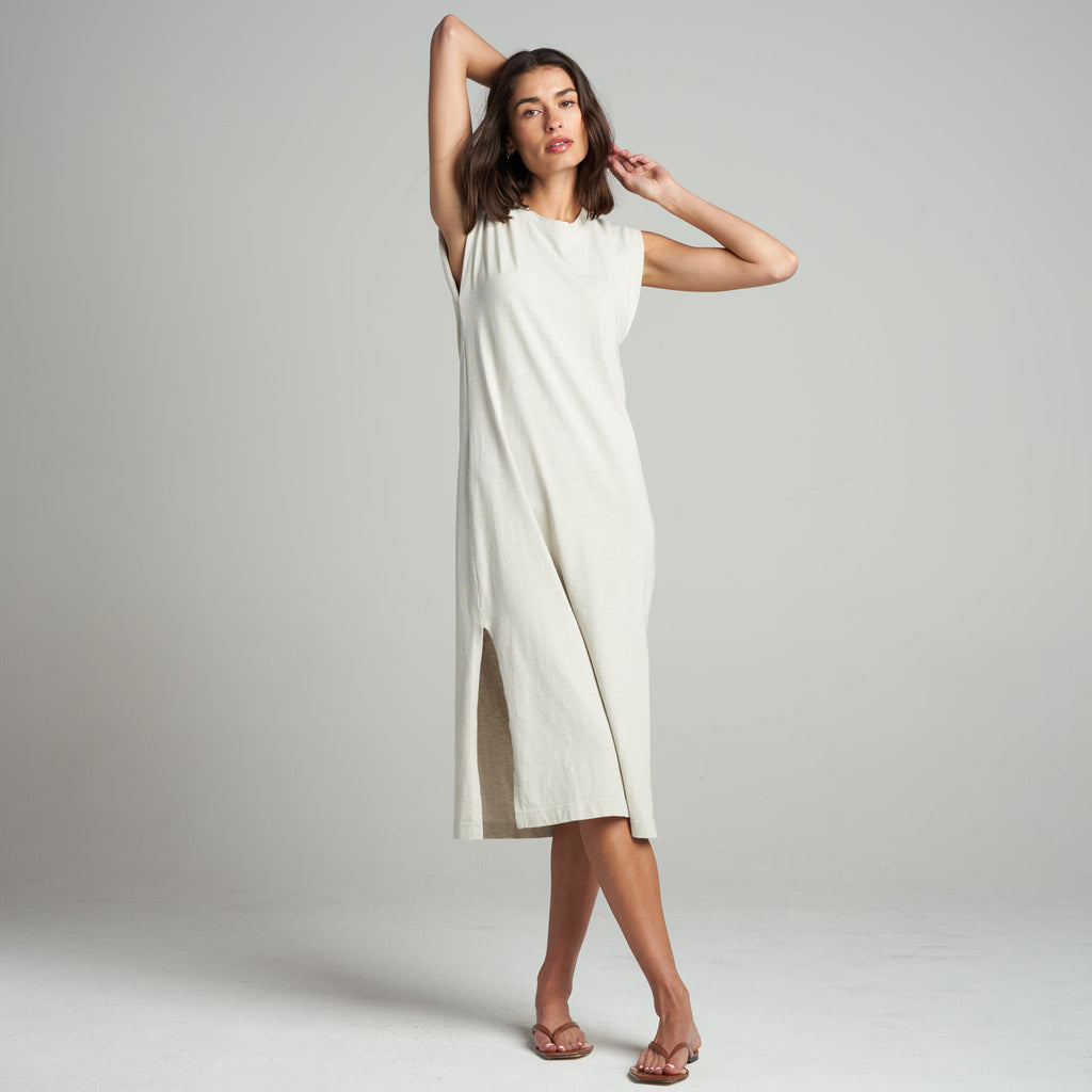Georgia Slub Muscle Tank Dress