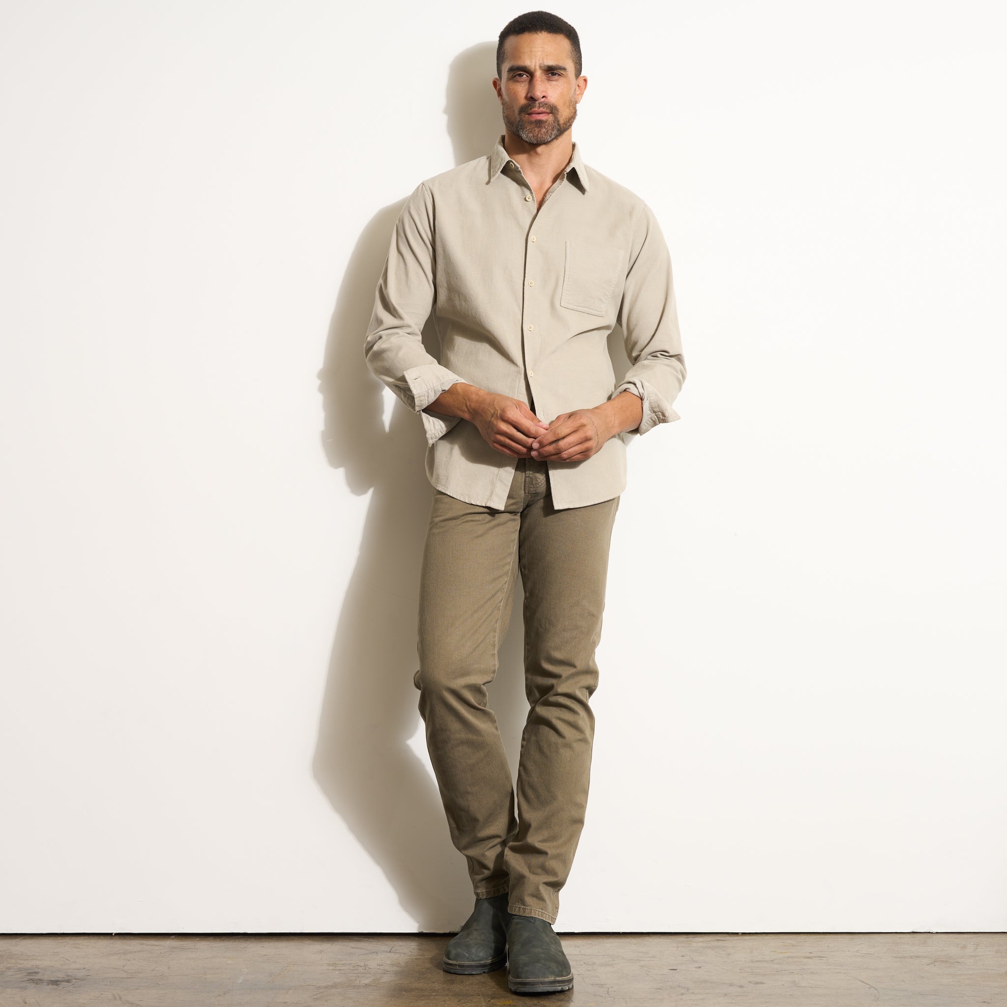 Nobel Fine Wale Cord Shirt