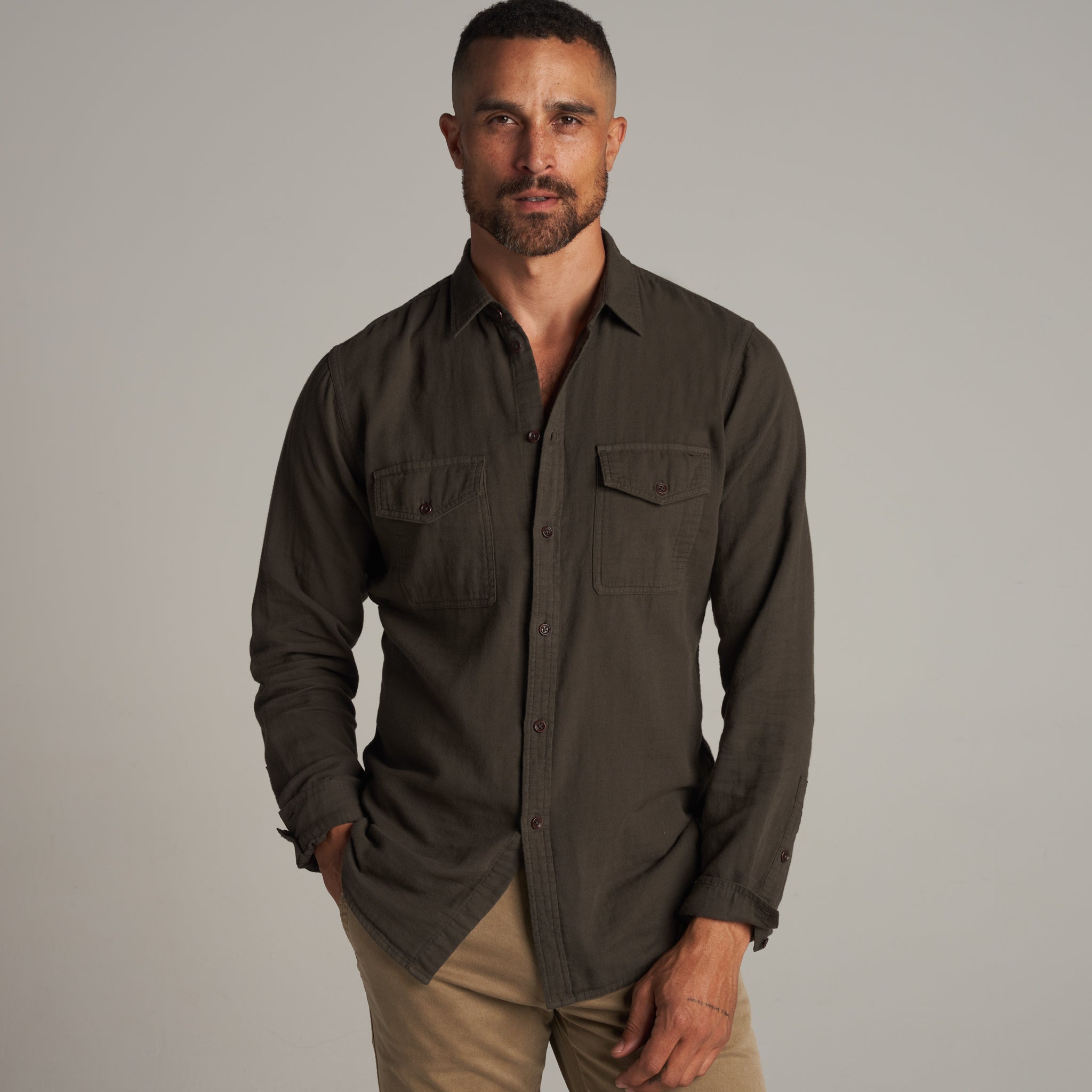 Leeds Double Layer Cotton Gauze Shirt