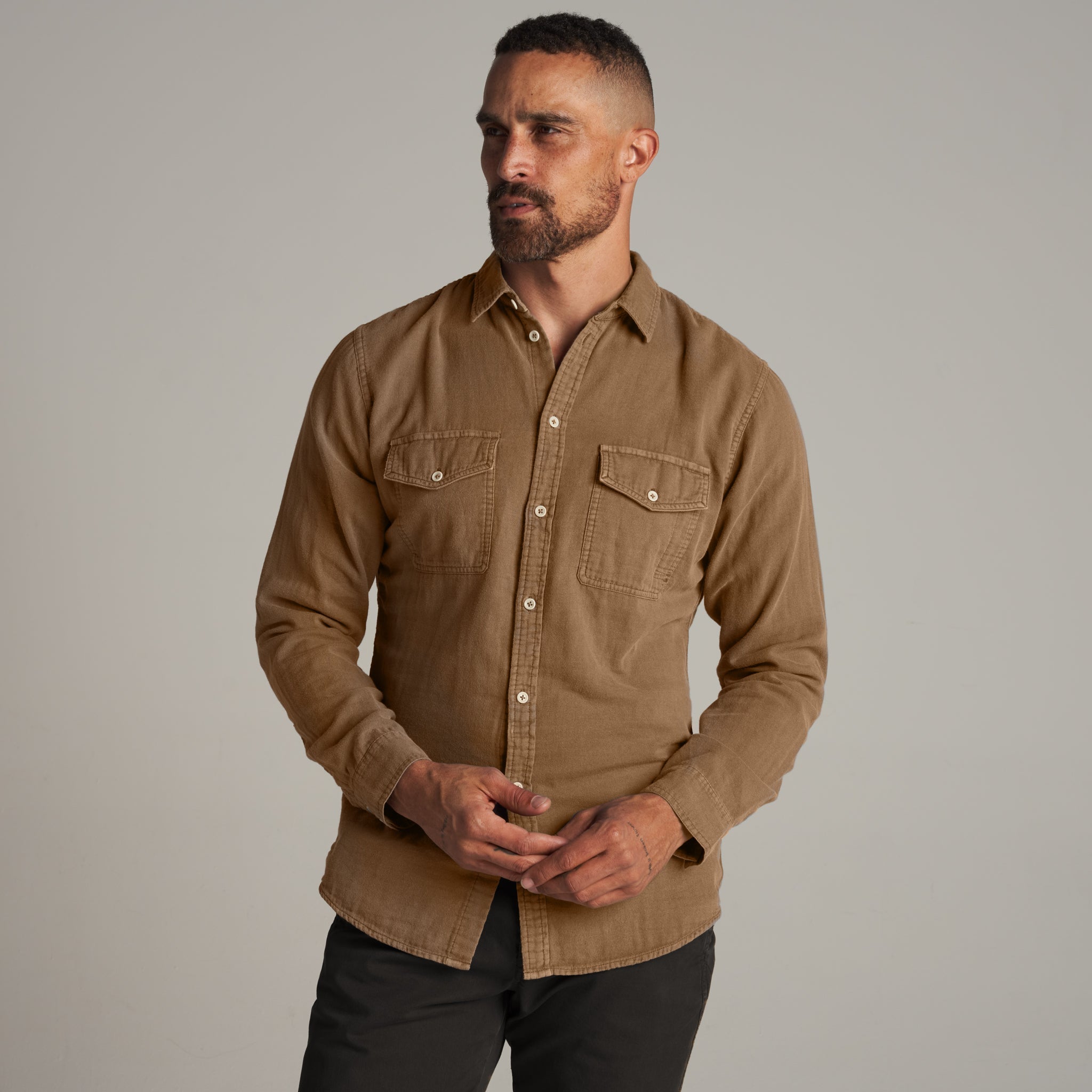 Leeds Double Layer Cotton Gauze Shirt